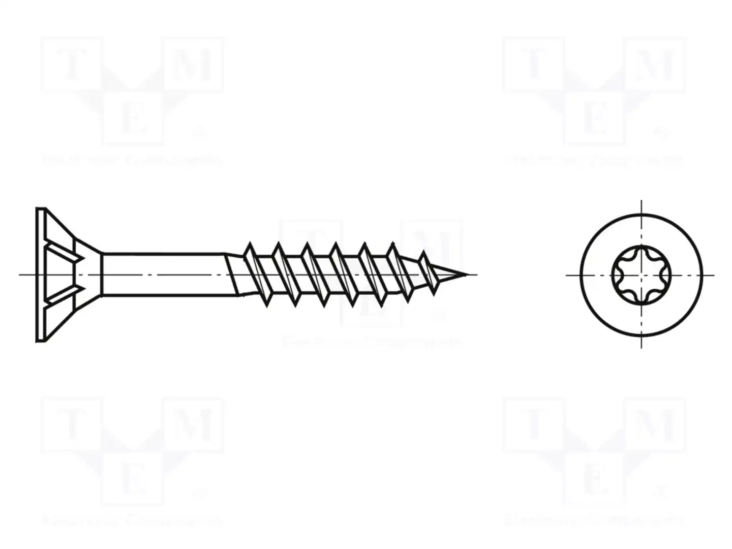BOSSARD 3675853 — Шурупы