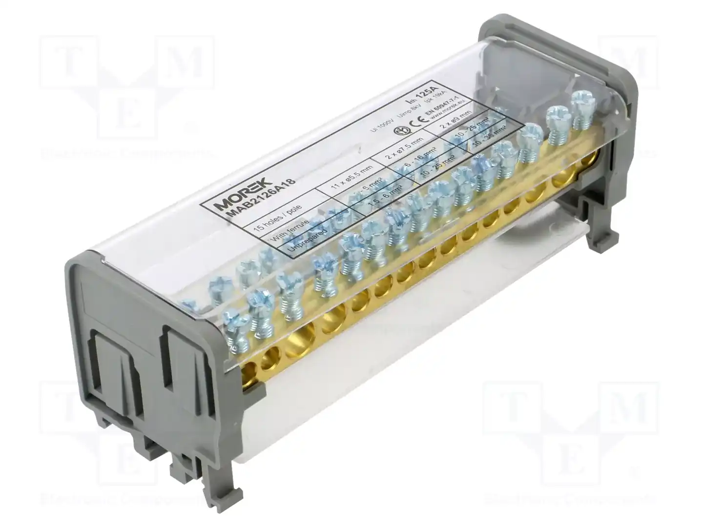 MOREK MAB2126A18 — Соединителей на рейку