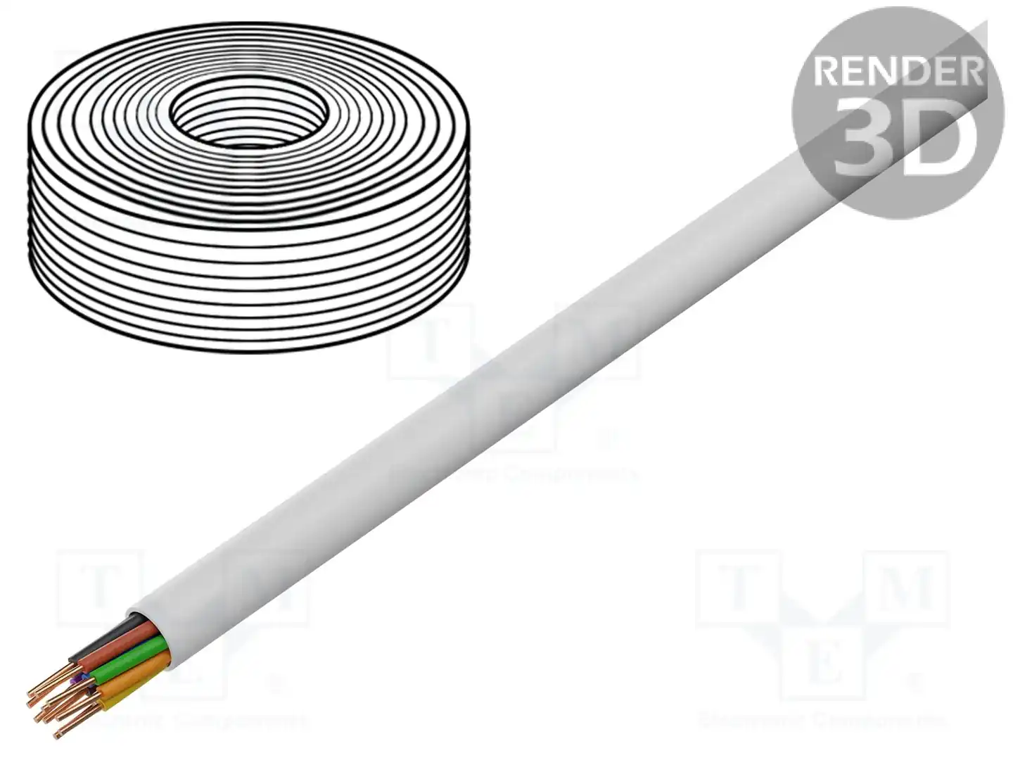 TECHNOKABEL YTDY 10X0,5 — Провода питания