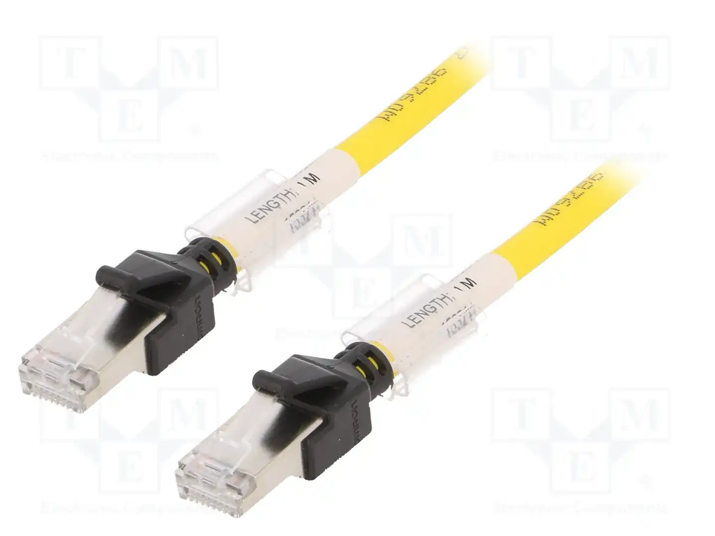 OMRON XS6W-6LSZH8SS100CM-Y — Кабели и адаптеры RJ45