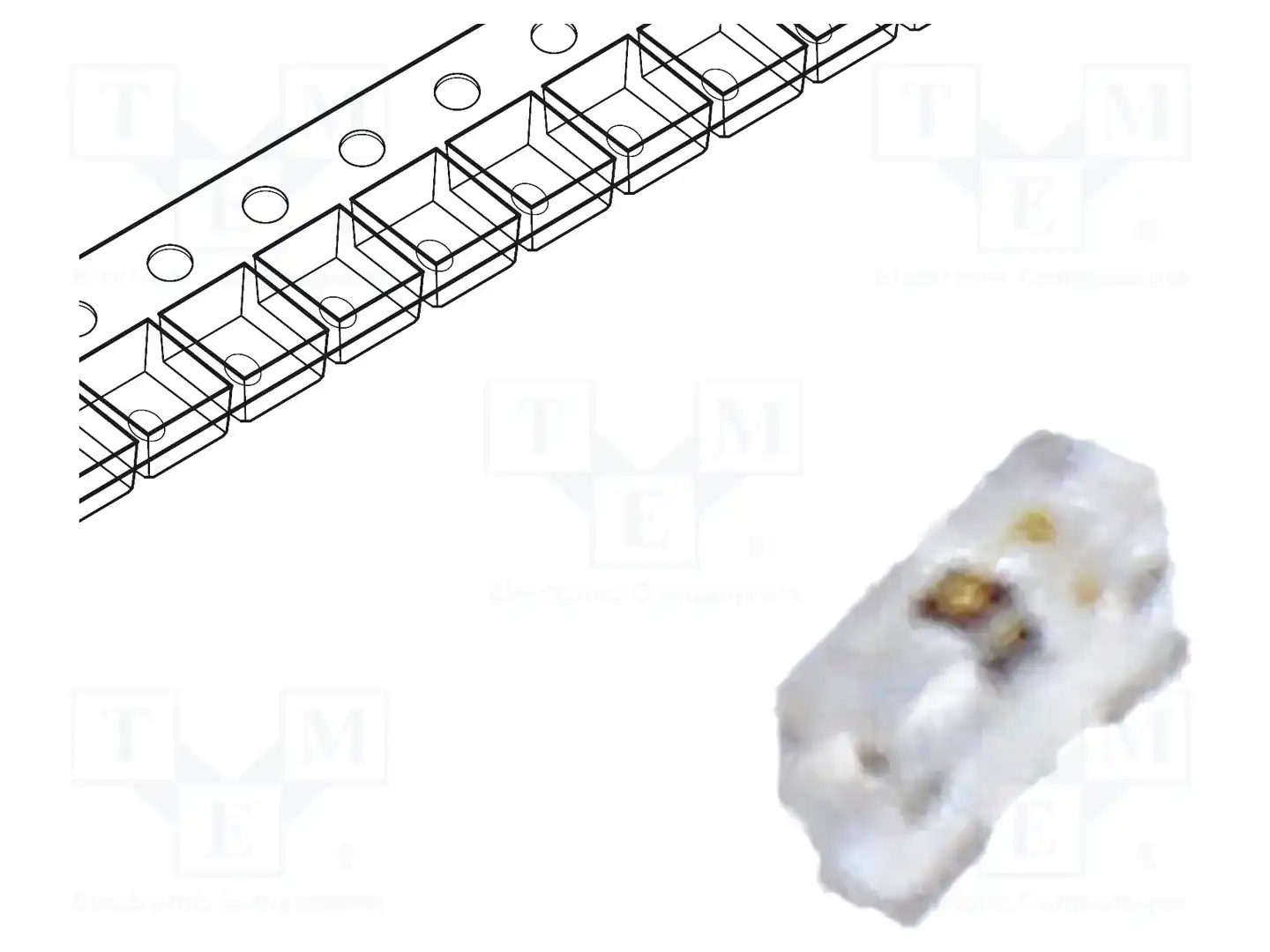 BROADCOM (AVAGO) HSME-C230 — Светодиоды SMD цветные