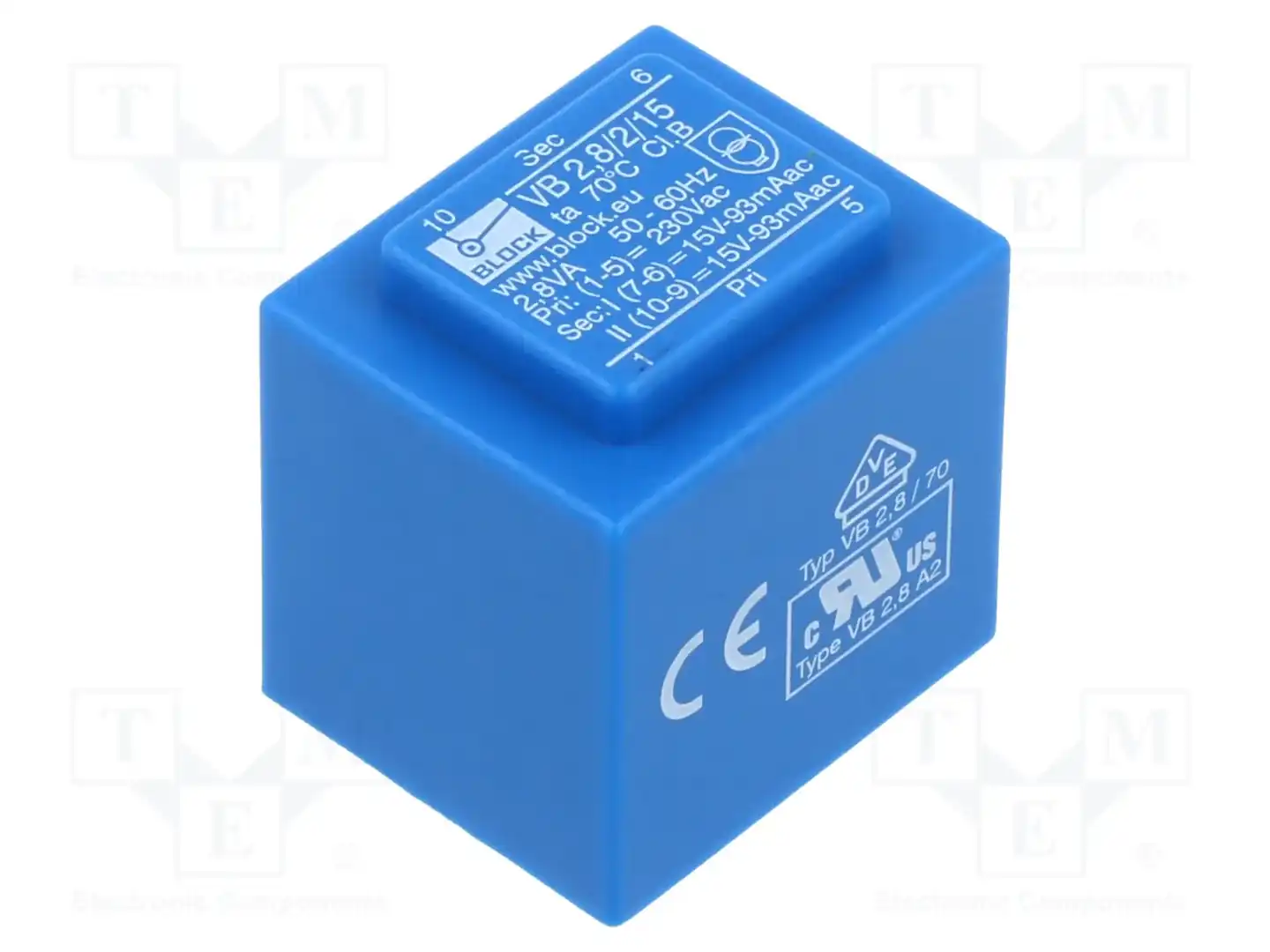 BLOCK VB 2,8/2/15 — Трансформаторы PCB