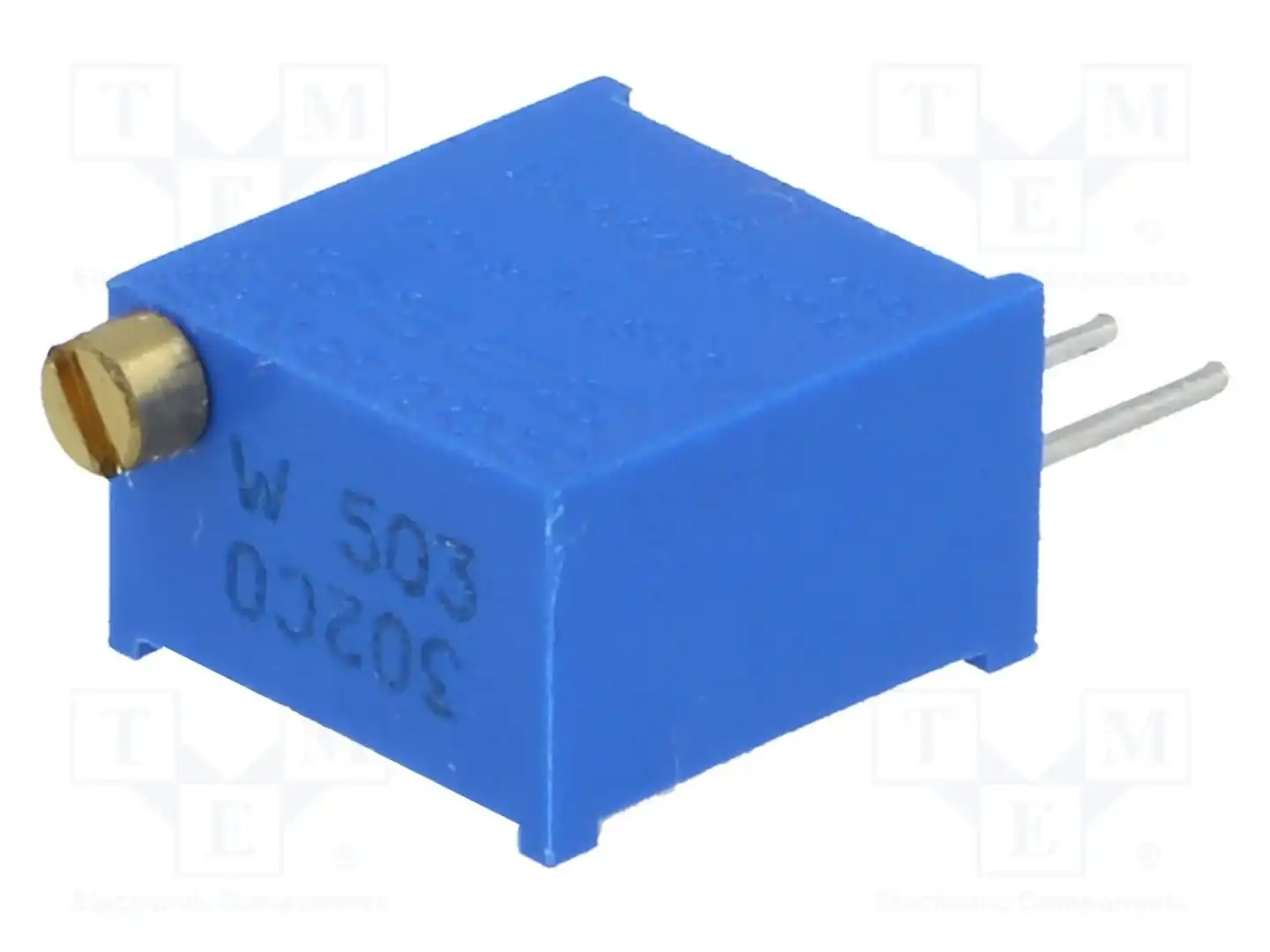 BOURNS 3299W-1-503LF — Потенциометры THT многооборотные 3/8 дм