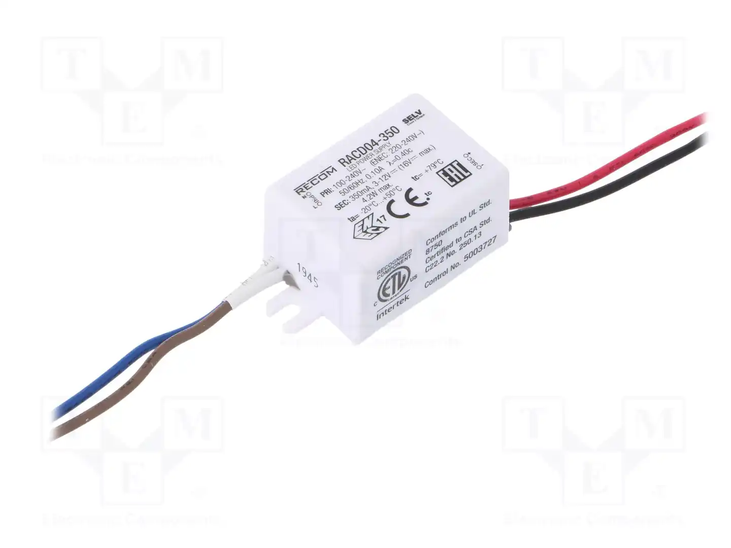 RECOM RACD04-350 — Блоки питания для LED