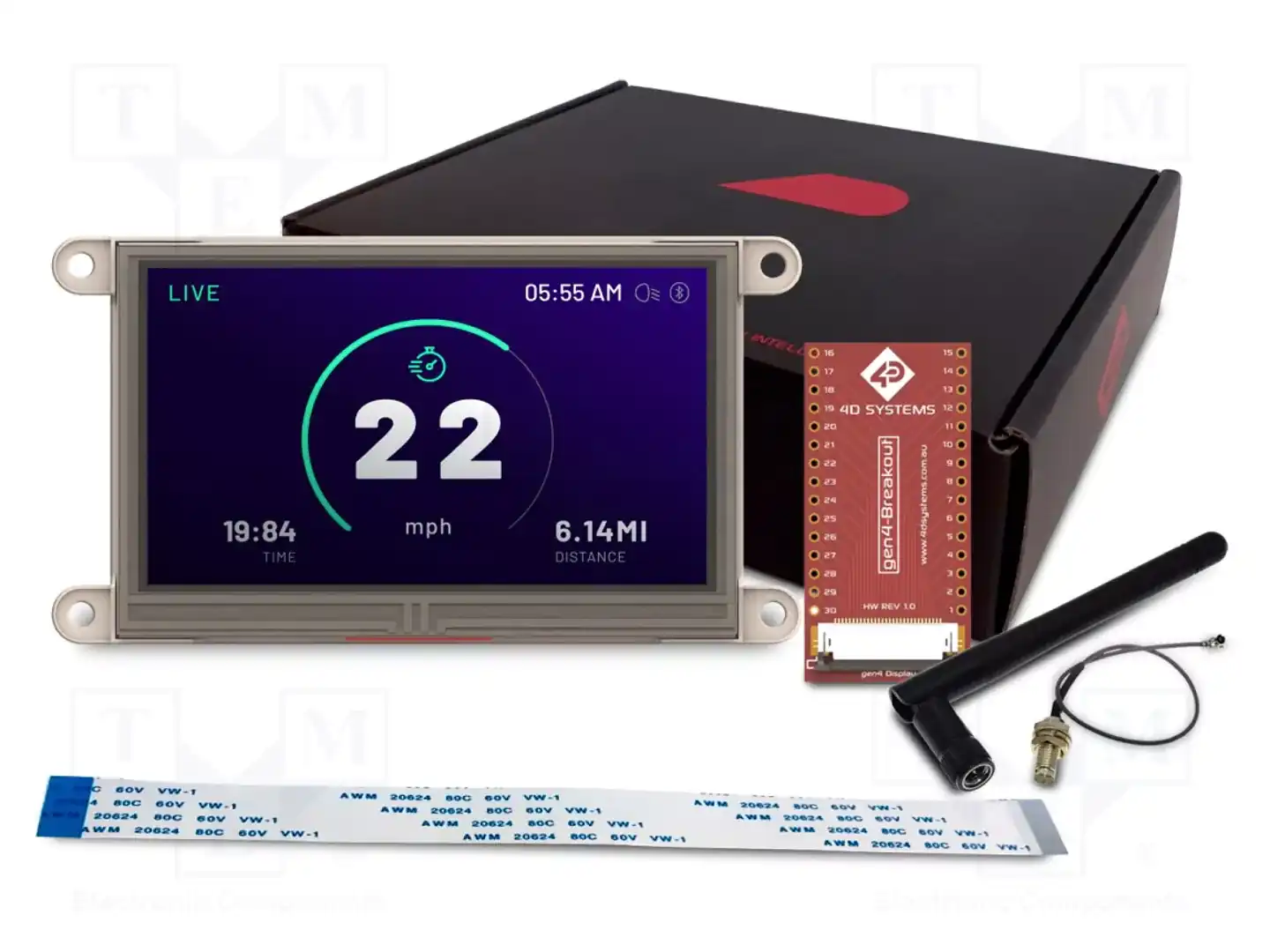 4D Systems GEN4-ESP32-43 — Интеллигентные дисплеи