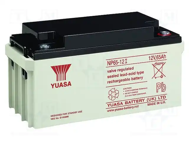 YUASA NP65-12I — Аккумуляторы кислотные