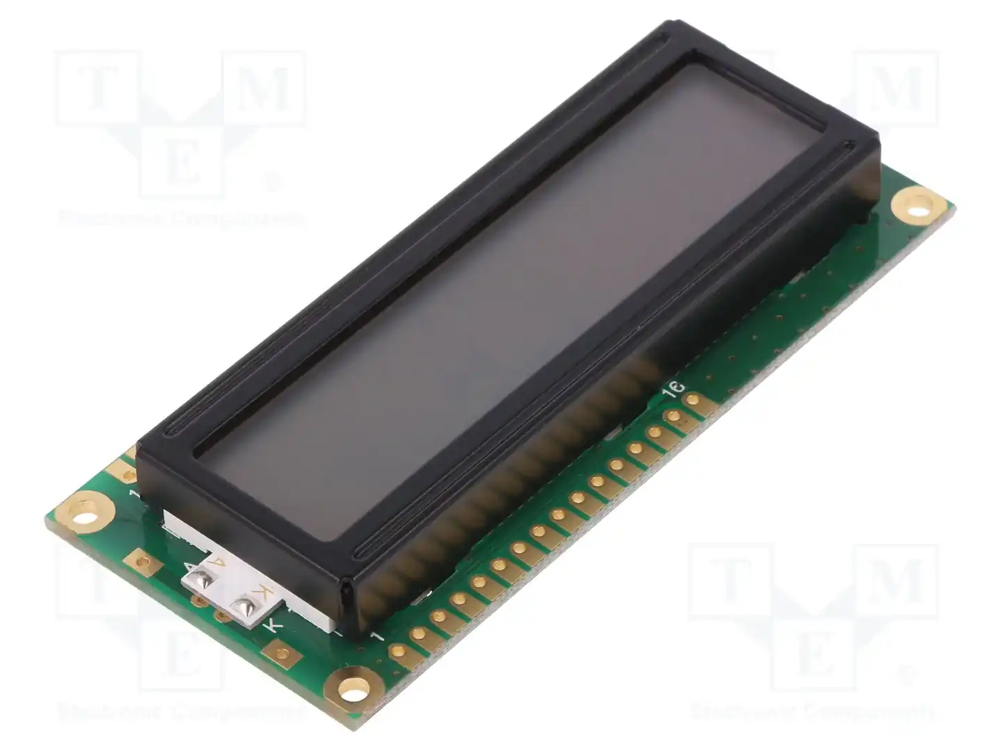 POWERTIP NPC1602LRS-GWT-H — Дисплеи LCD буквенно-цифровые
