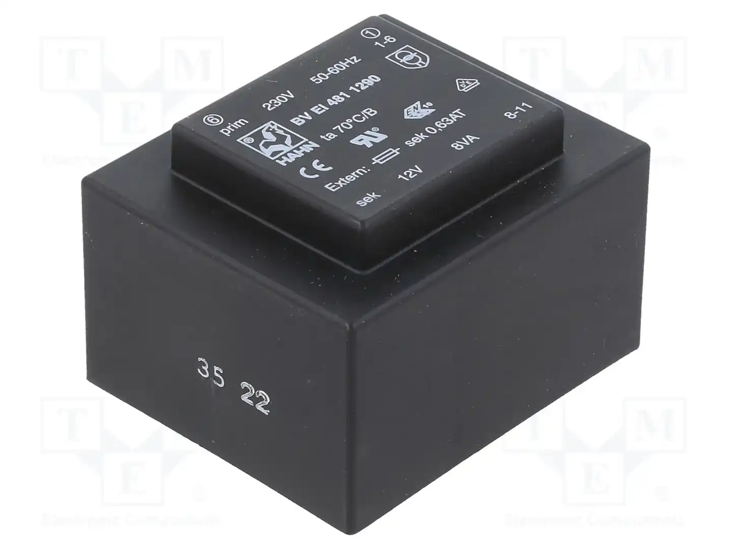 HAHN BV EI 481 1290 — Трансформаторы PCB