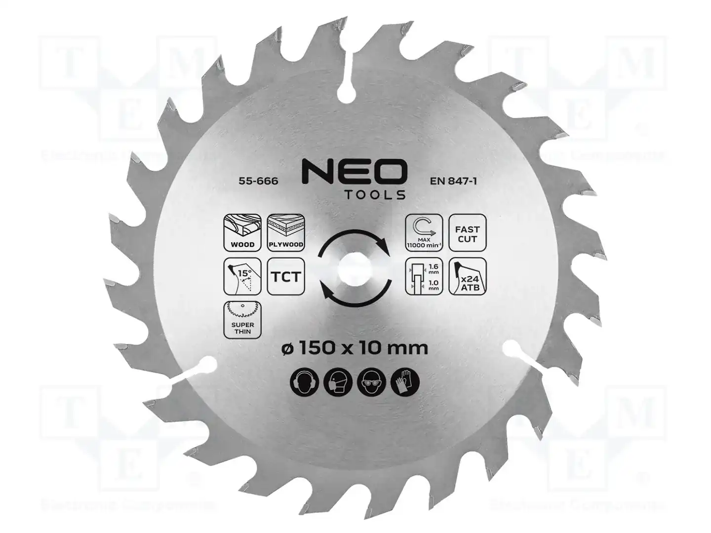 NEO TOOLS 55-666 — Диски для резки и шлифовки