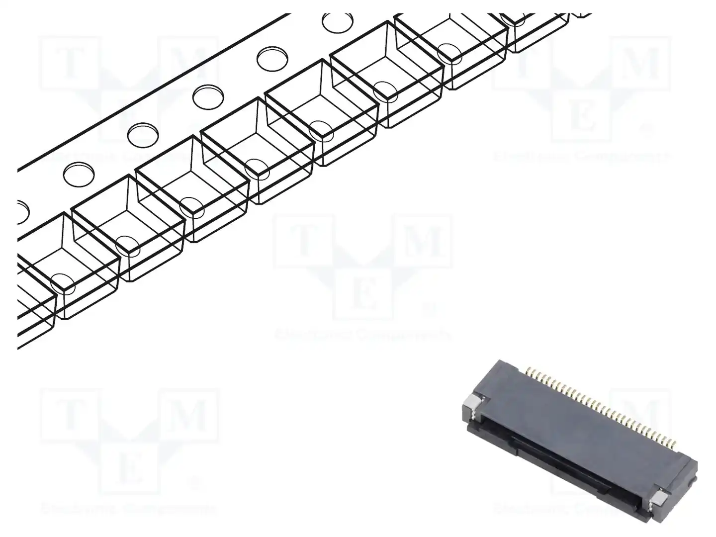 HIROSE FH28K-30S-0.5SH(98) — Разъeмы FFC/FPC растр 0,5мм