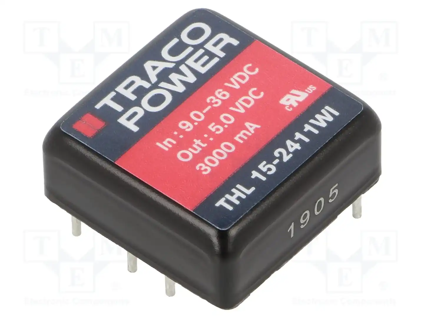 TRACO POWER THL 15-2411WI — Преобразователи DC/DC