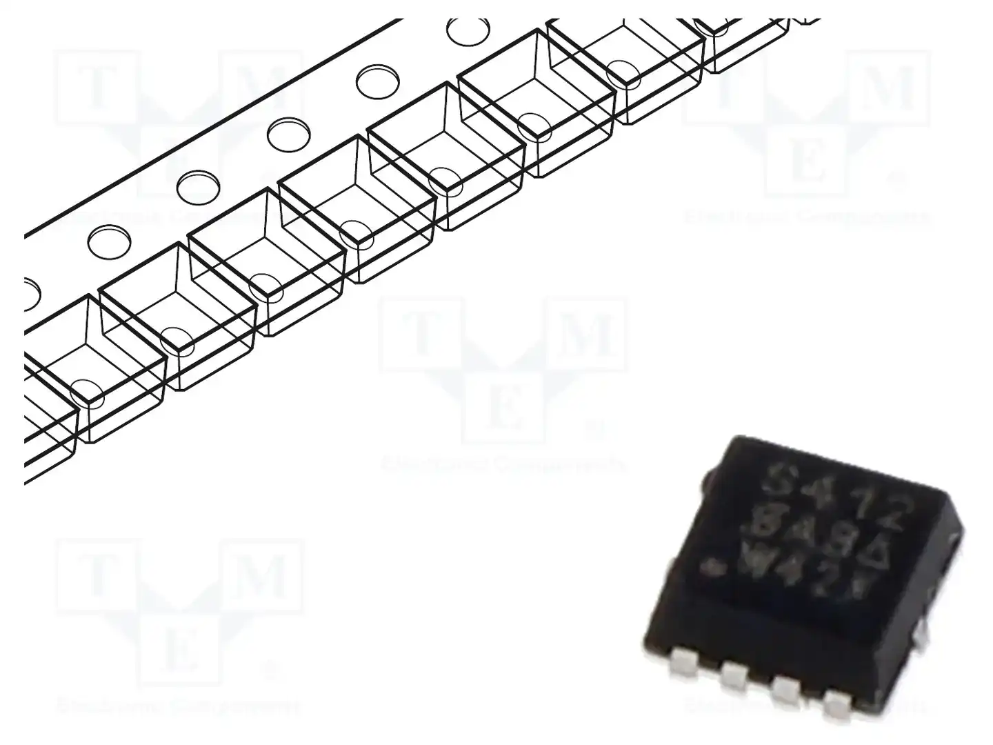 VISHAY SIS412DN-T1-GE3 — Транзисторы с каналом N SMD