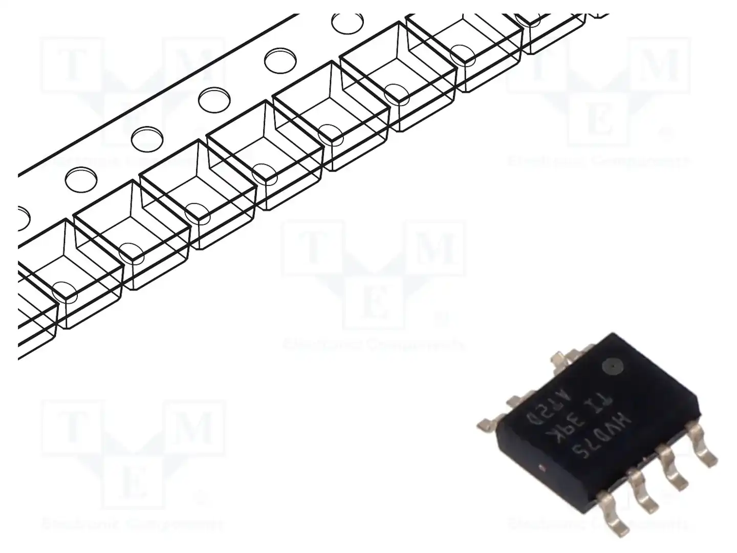 Texas Instruments SN65HVD75DR — Микросхемы - RS232 / RS422 / RS485