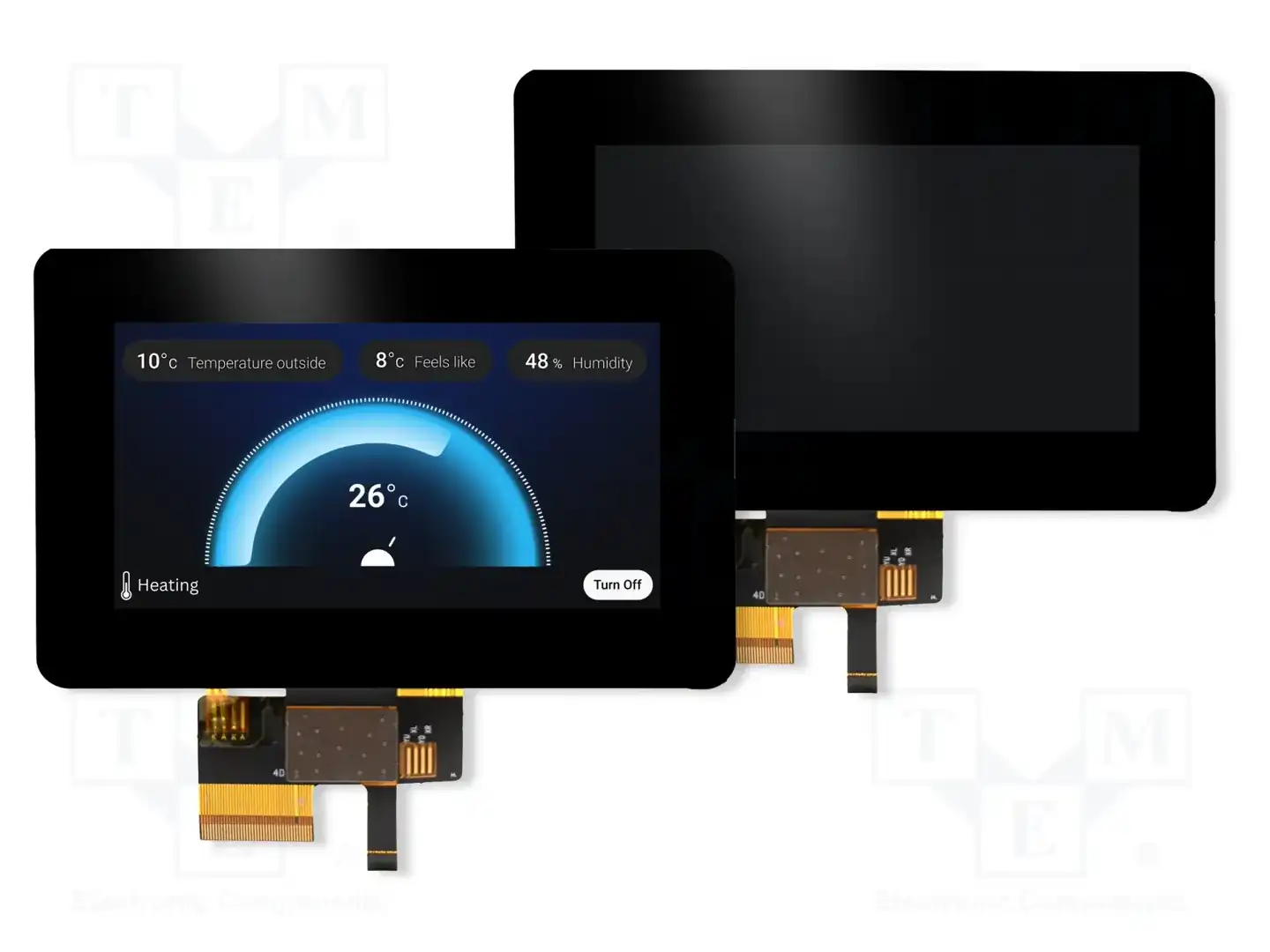 4D LCD 4DLCD-43-480-272-CT-CLB-475-R — Дисплеи TFT