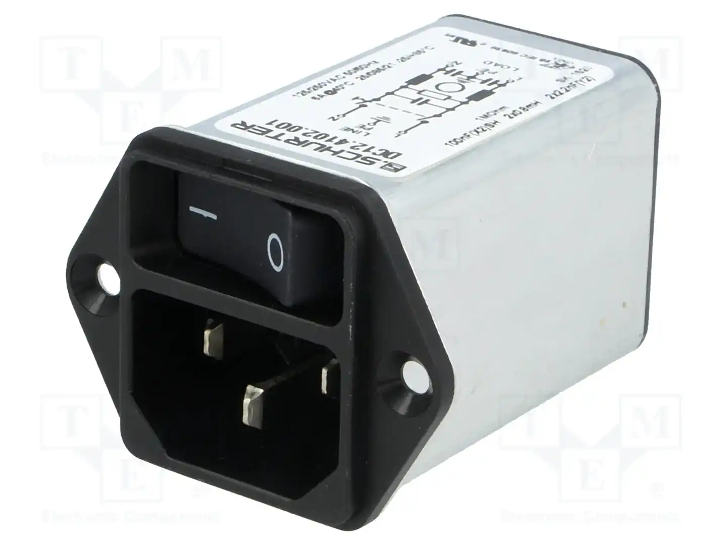 SCHURTER DC12.4102.001 — Разъемы IEC 60320