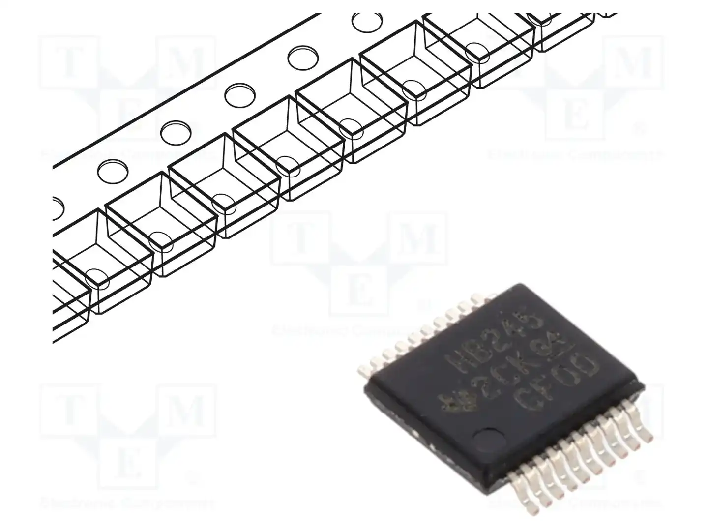 Texas Instruments SN74AHCT245DGVR — Буферы, передатчики, контроллеры