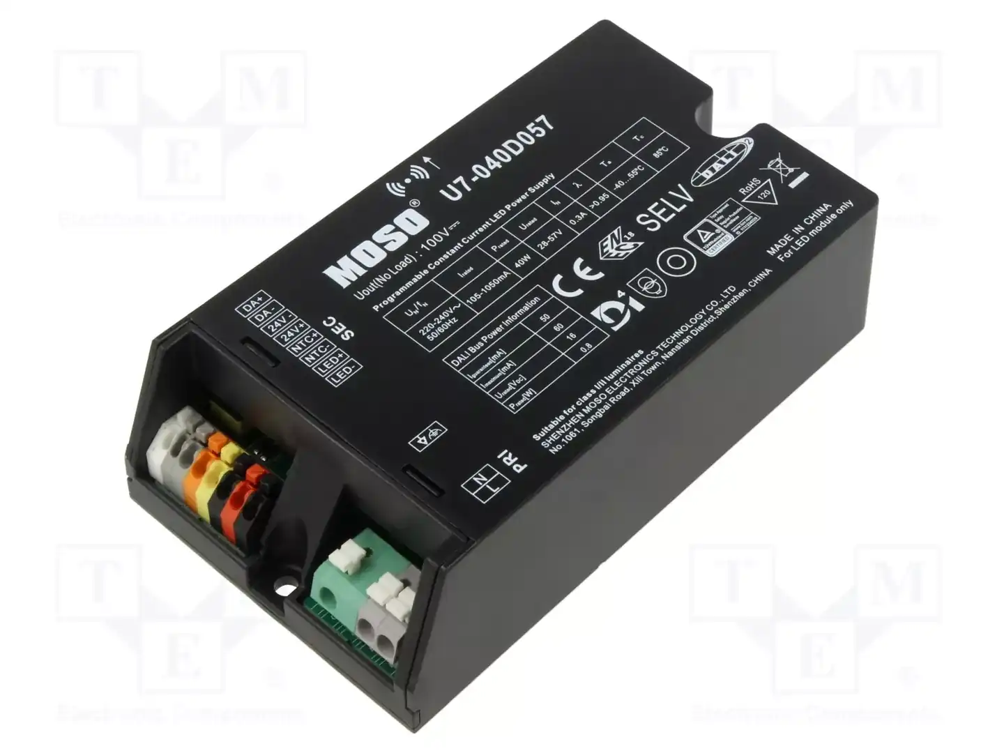 MOSO U7-040D057 — Блоки питания для LED
