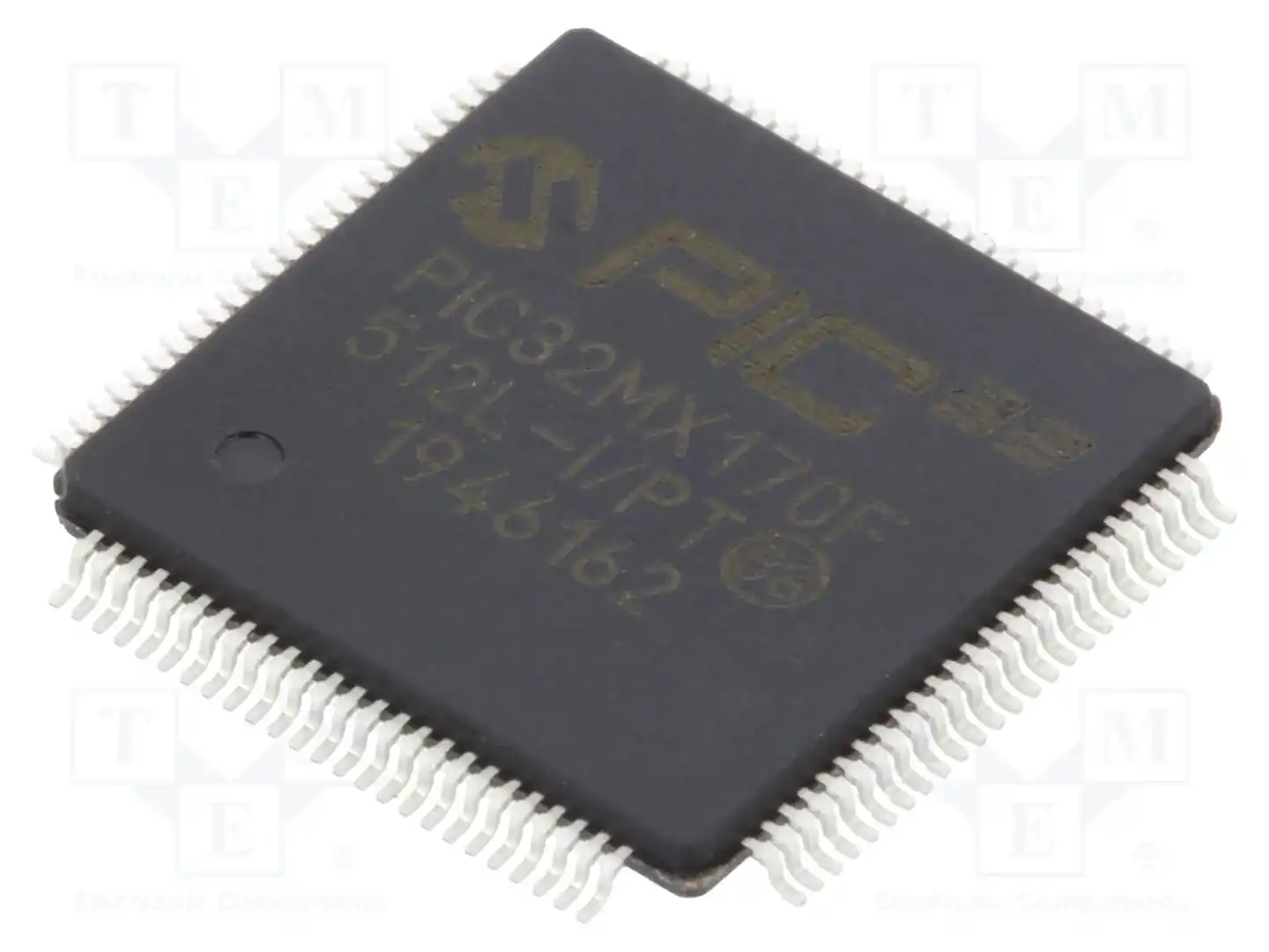 Microchip Technology PIC32MX170F512L-I/PT — Линейка PIC32 32-bit