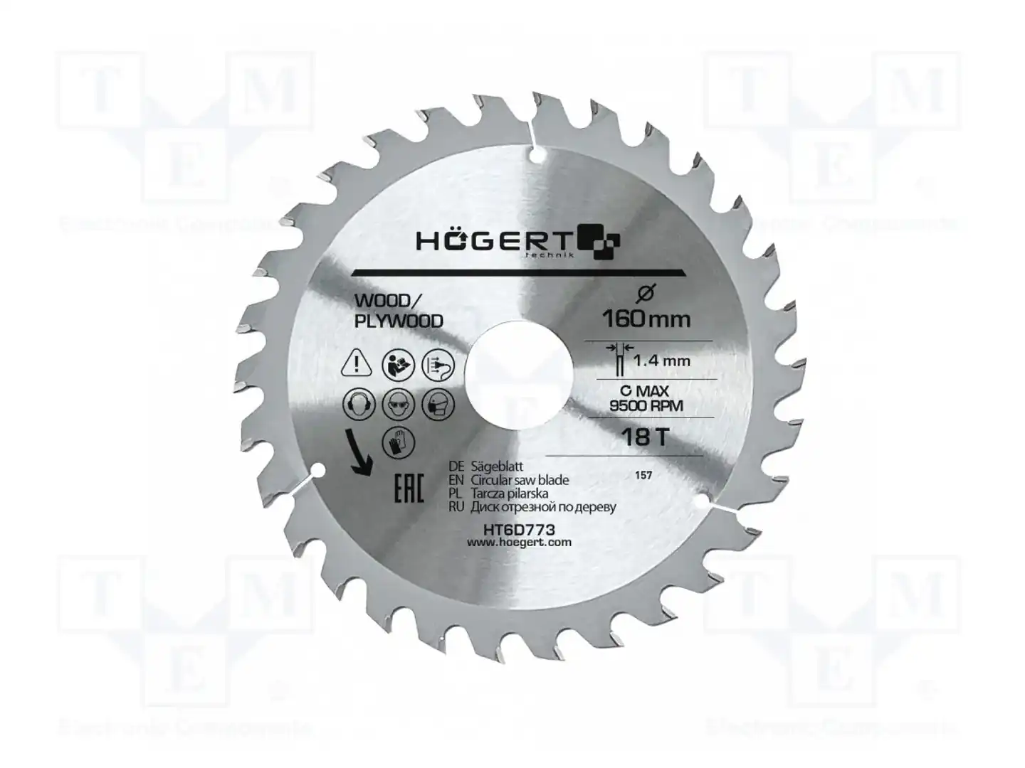 HÖGERT TECHNIK HT6D773 — Диски для резки и шлифовки
