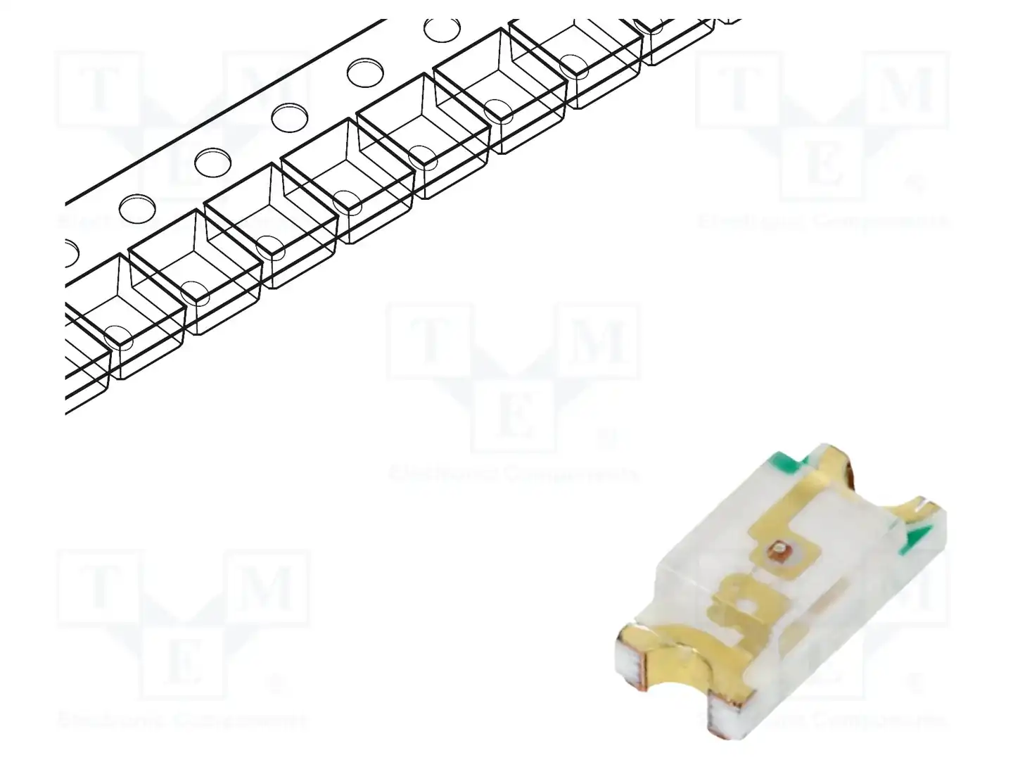 LUMEX SML-LX1206GC-TR — Светодиоды SMD цветные