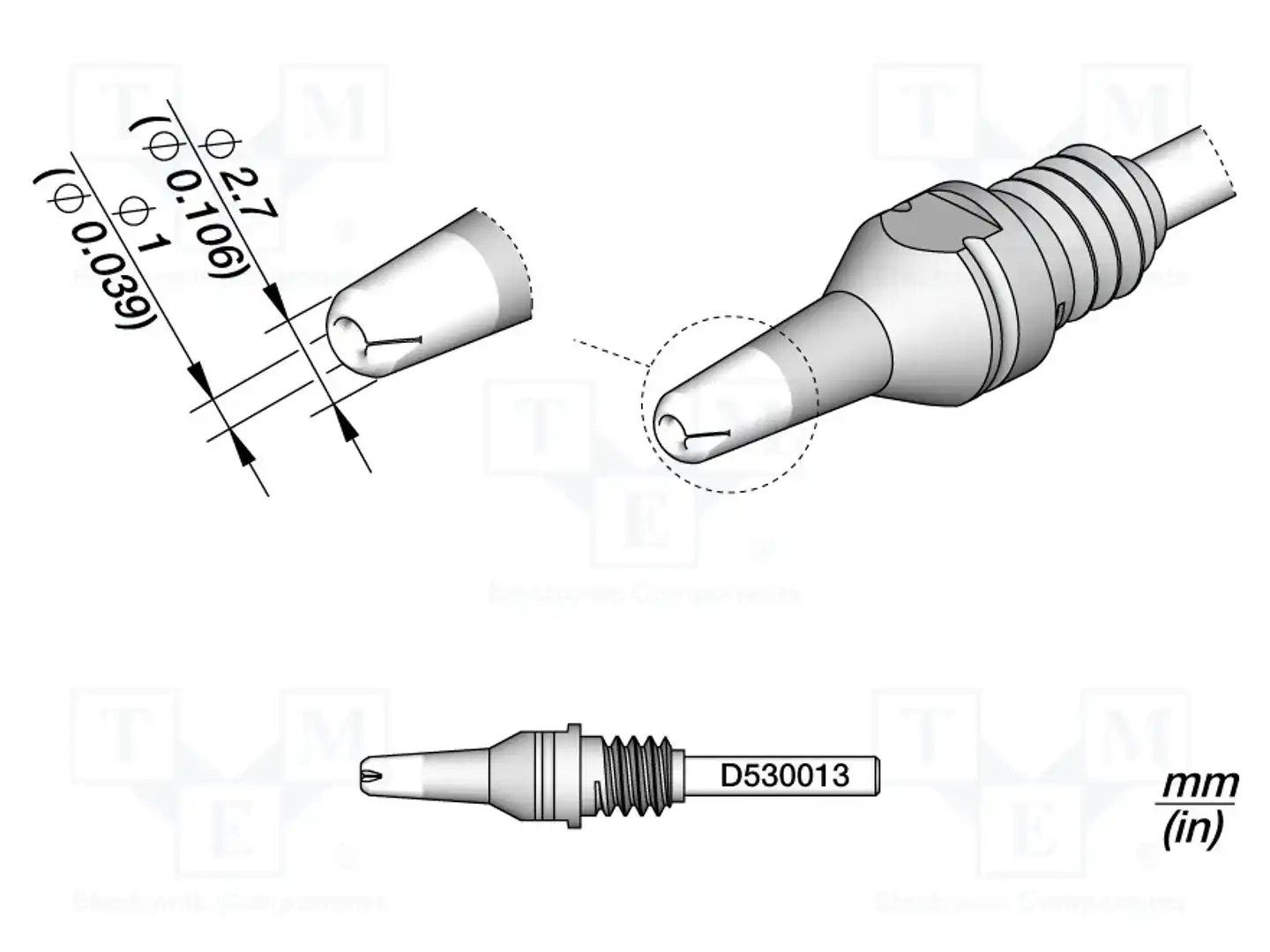 JBC TOOLS D530013 — Распаечные жала