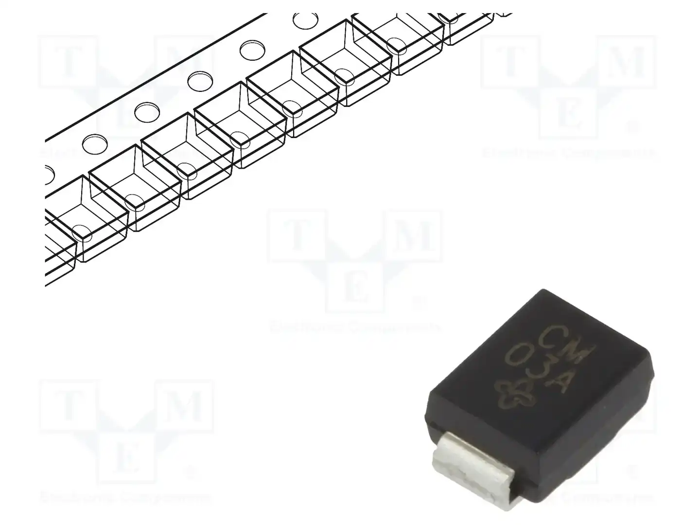 VISHAY SMBJ33CA-E3/52 — Диоды TVS SMD двунаправленные