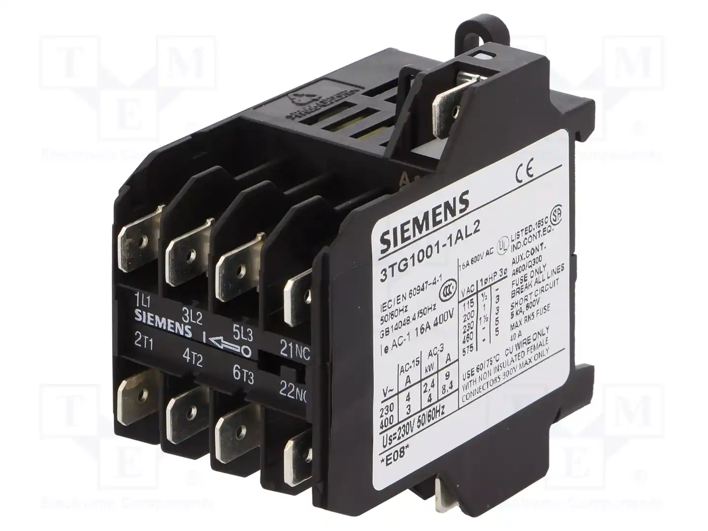 SIEMENS 3TG1001-1AL2 — Контакторы - главные модули