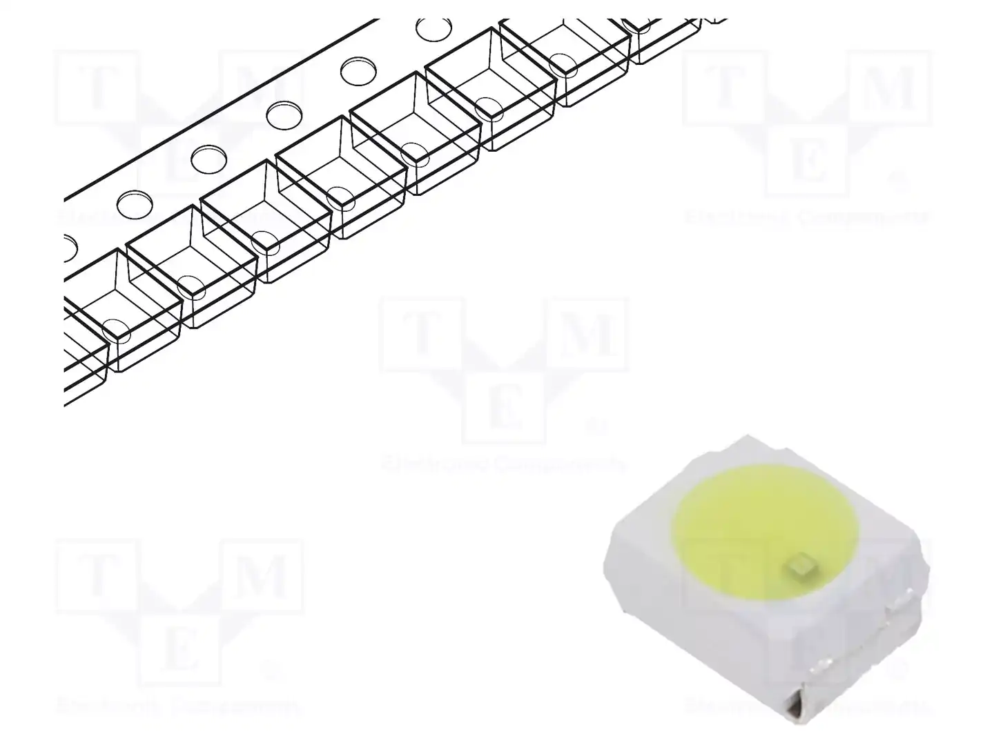 OPTOSUPPLY OSW5DLS1C1A-12V — Светодиоды SMD белые