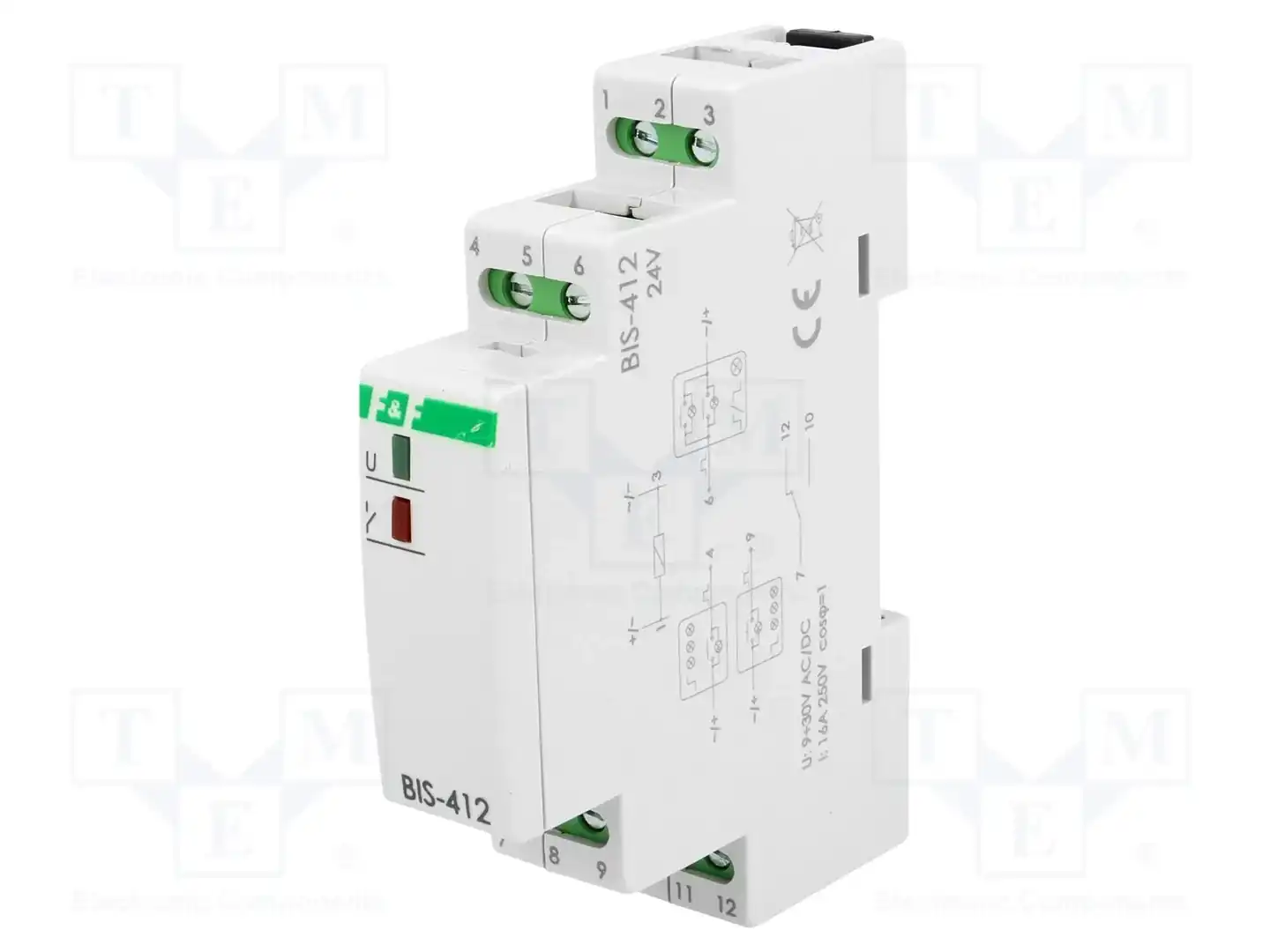 F&F BIS-412 24V AC/DC — Монтажные реле