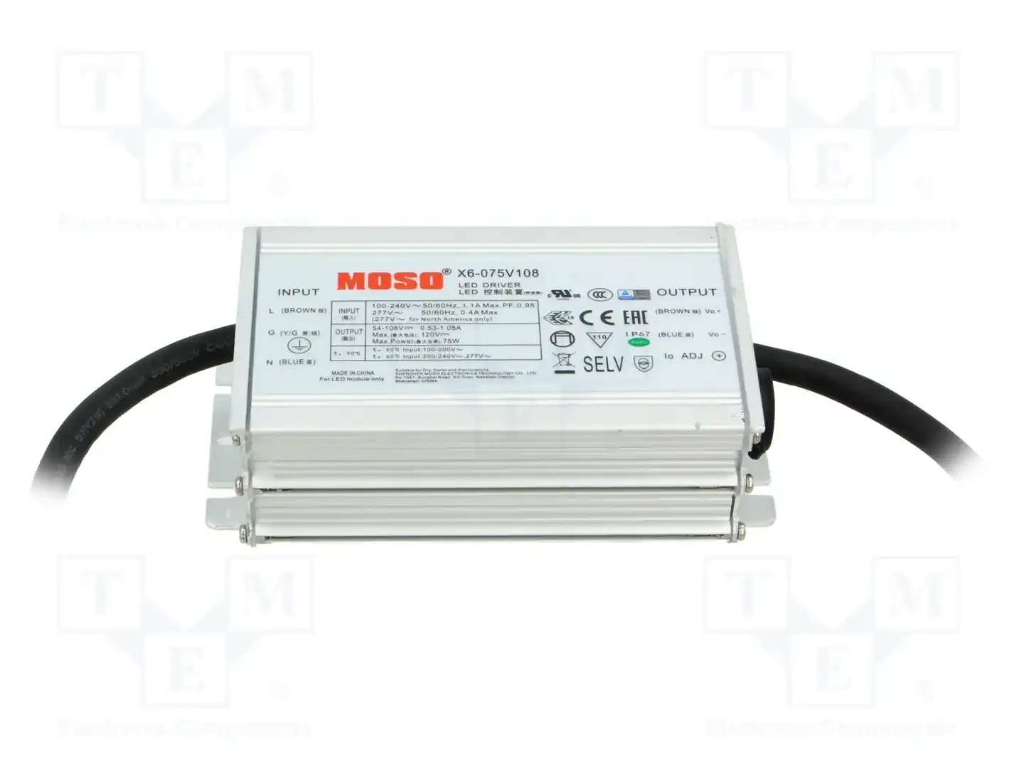 MOSO X6-075V108 — Блоки питания для LED