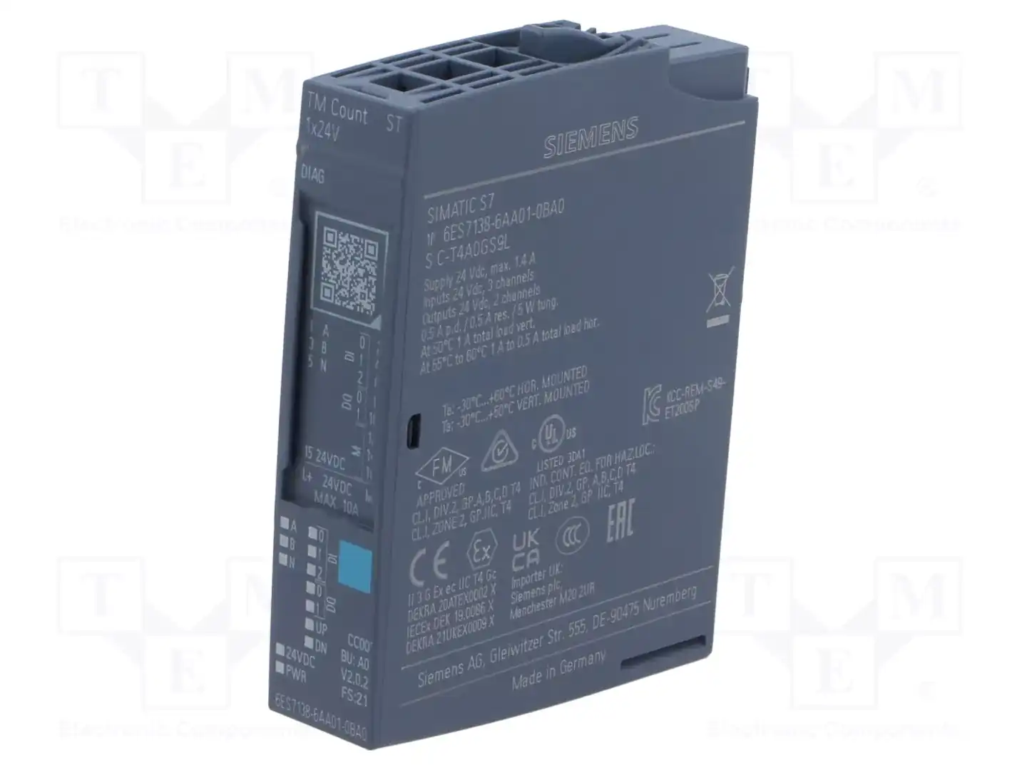 SIEMENS 6ES7138-6AA01-0BA0 — Контроллеры PLC
