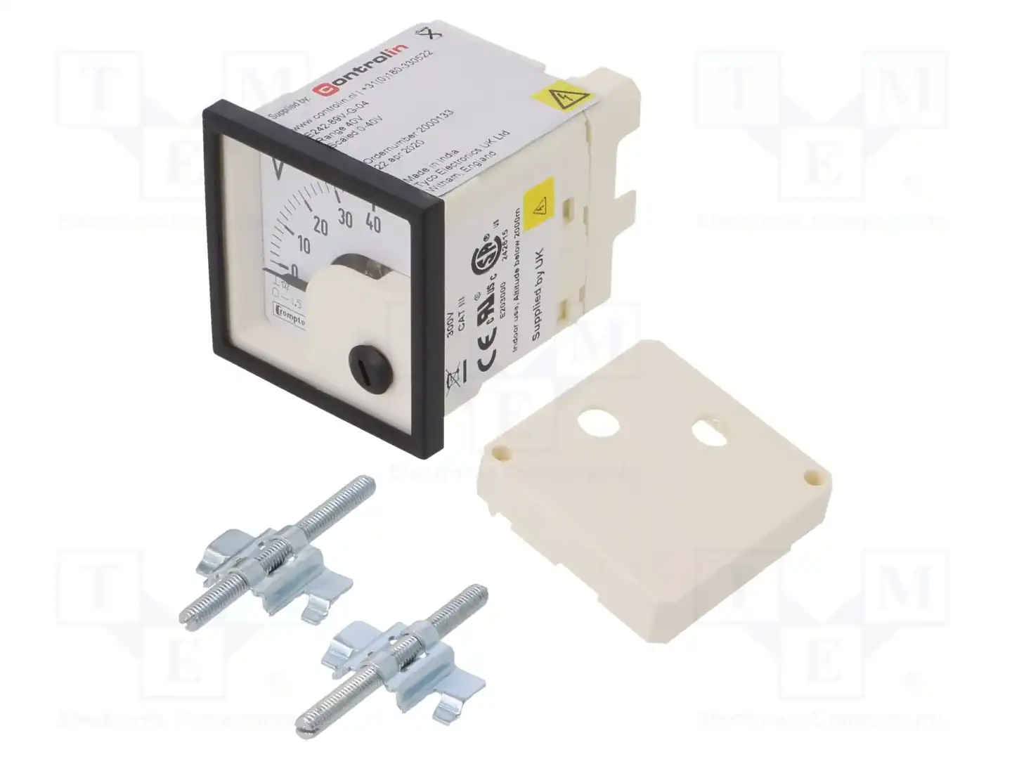 CROMPTON / TE CONNECTIVITY 039-40137-0040-40V-0-40V — Вольтметры