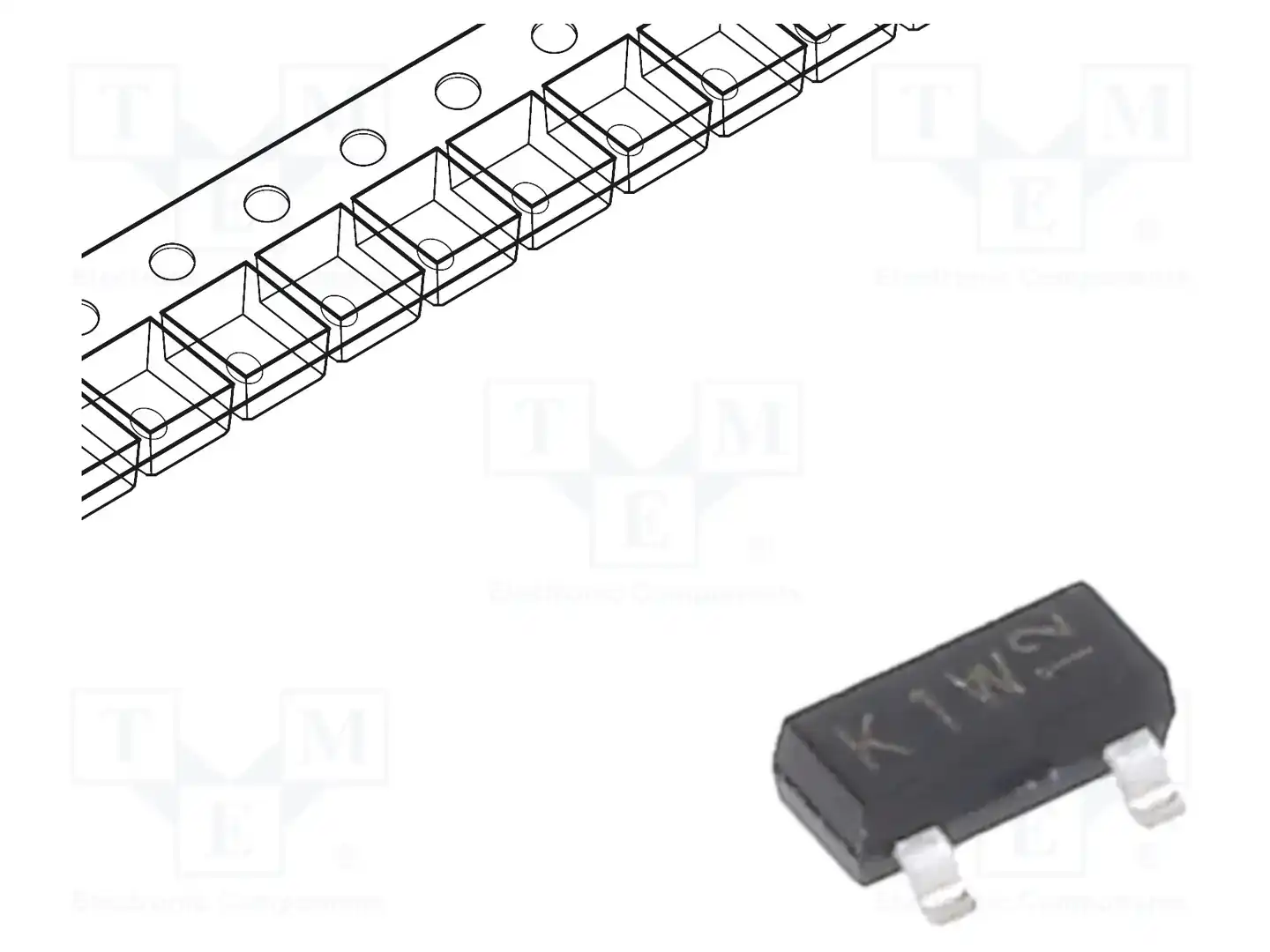 NEXPERIA BCW71,215 — Транзисторы NPN SMD