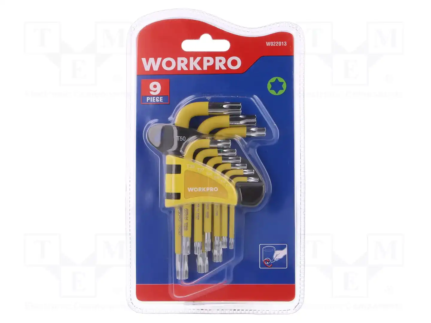 Workpro W022013 — Шестигранные и звездообразные ключи