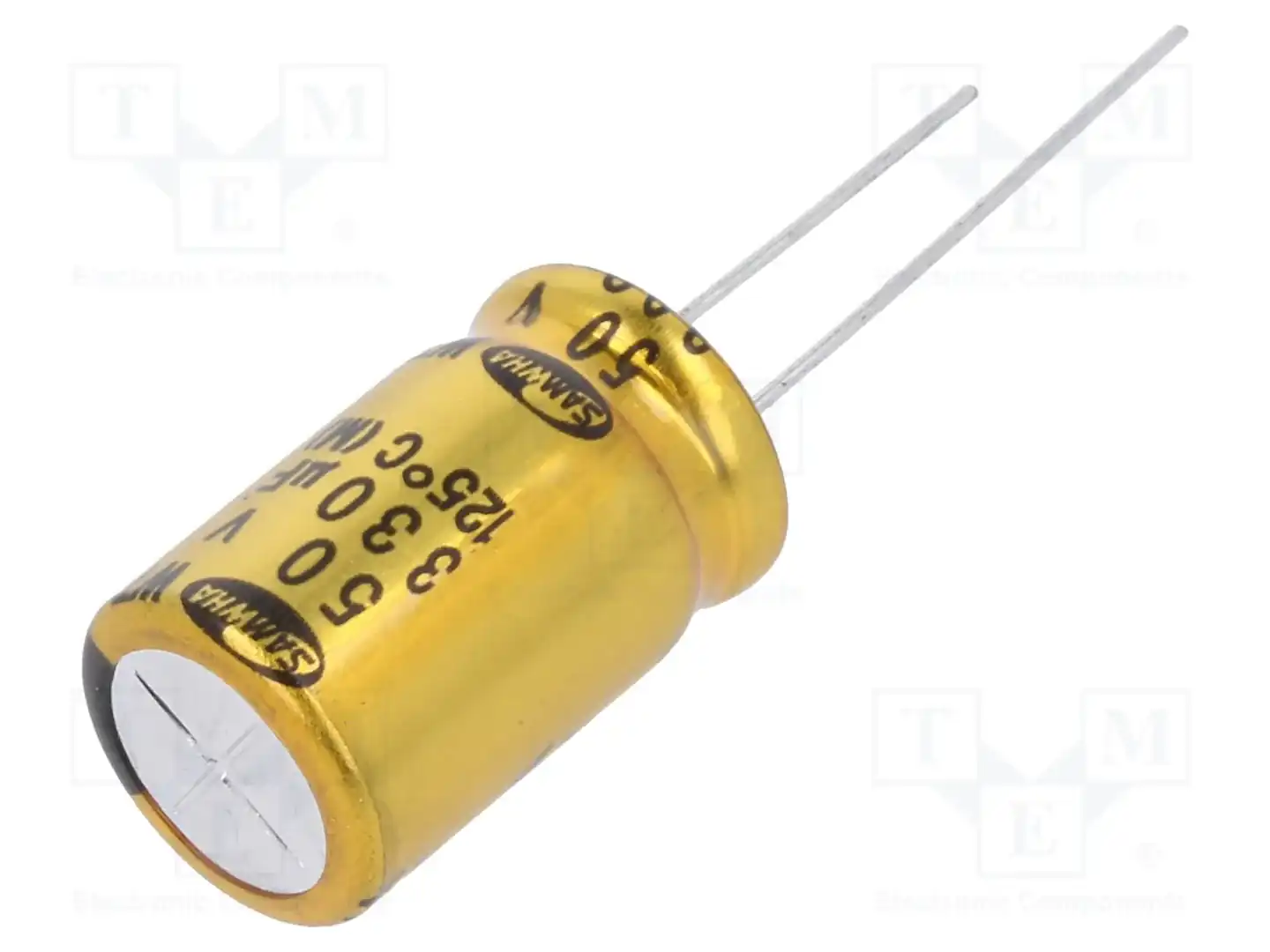 SAMWHA WT1H337M12020BB — Конденсаторы электролитические THT