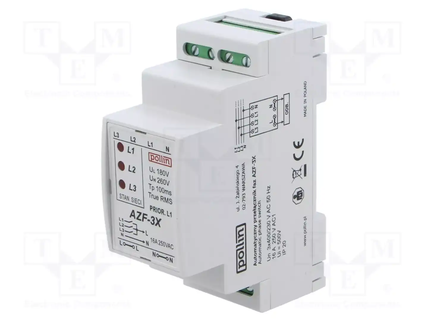 POLLIN AZF-3X — Контрольные реле