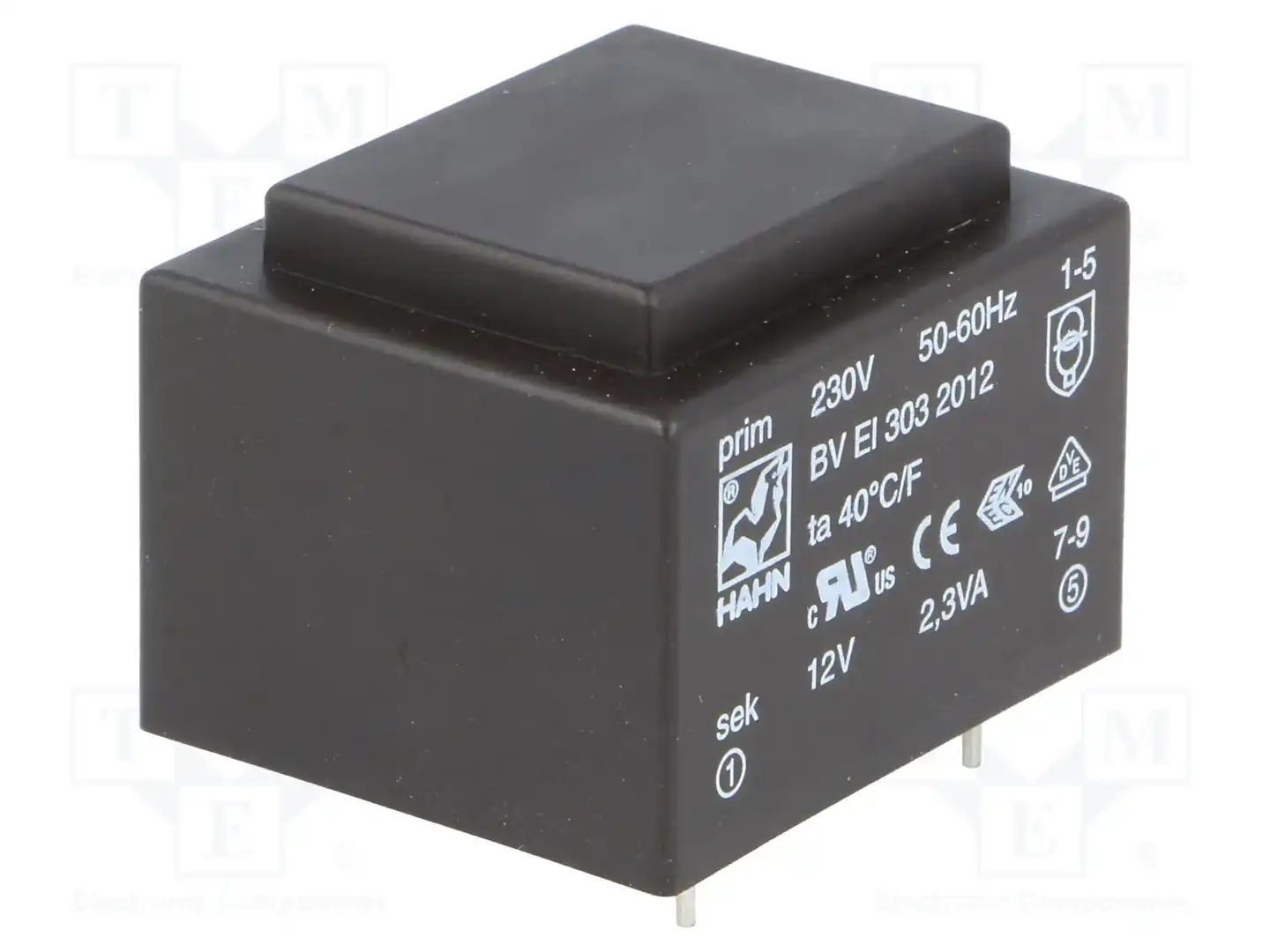 HAHN BV EI 303 2012 — Трансформаторы PCB