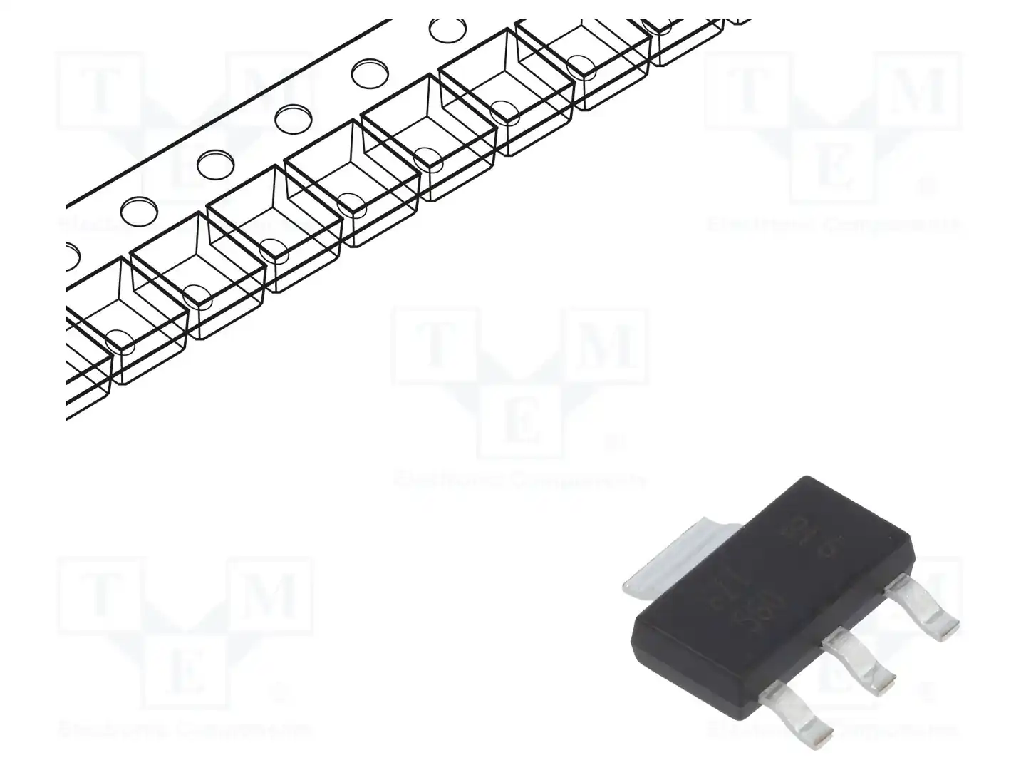 DIODES INCORPORATED FZT560TA — Транзисторы PNP SMD