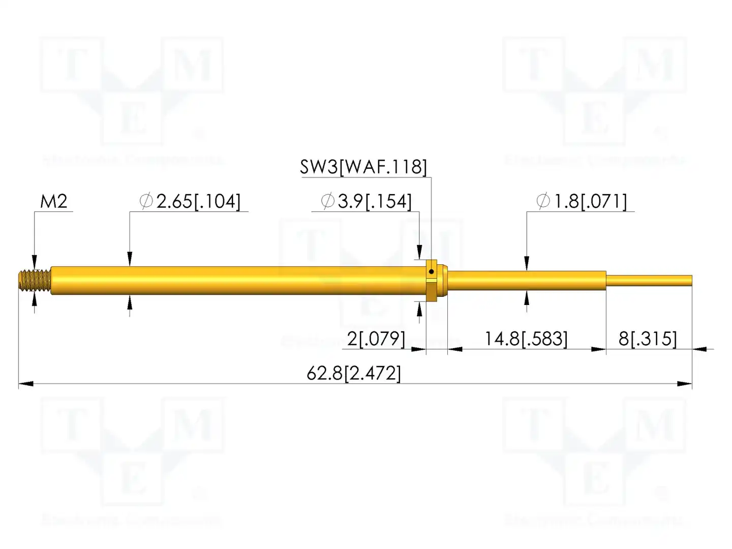 INGUN GKS-313 302 100 A 3002 M — Измерительные щупы