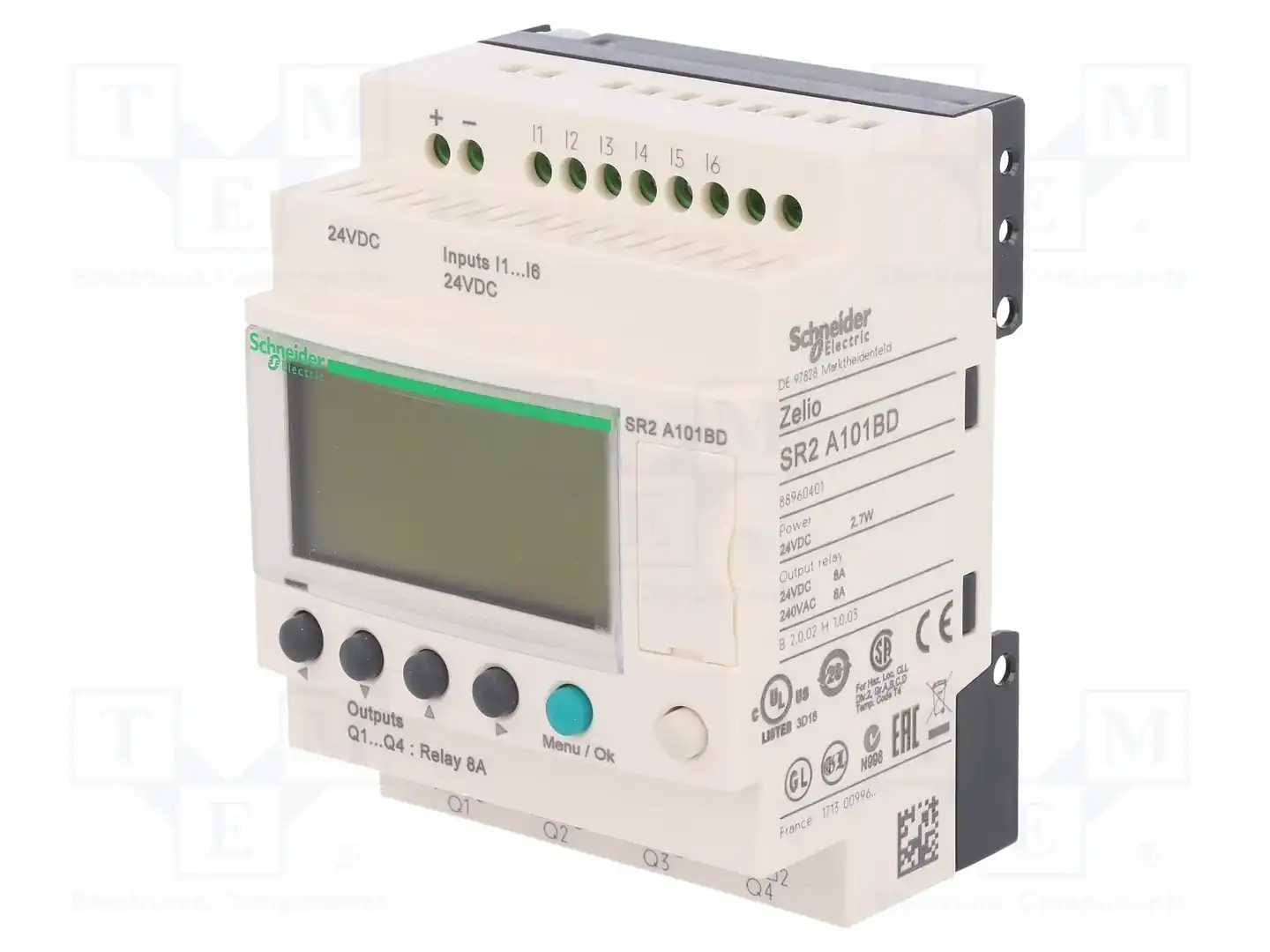 SCHNEIDER ELECTRIC SR2A101BD — Реле прогр. основные модули