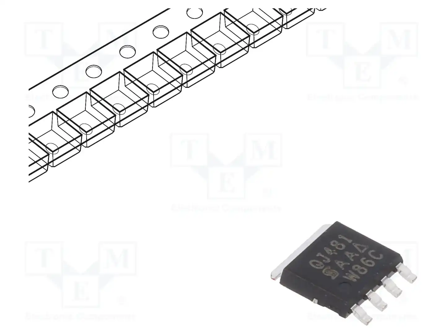 VISHAY SQJ481EP-T1_GE3 — Транзисторы с каналом P SMD