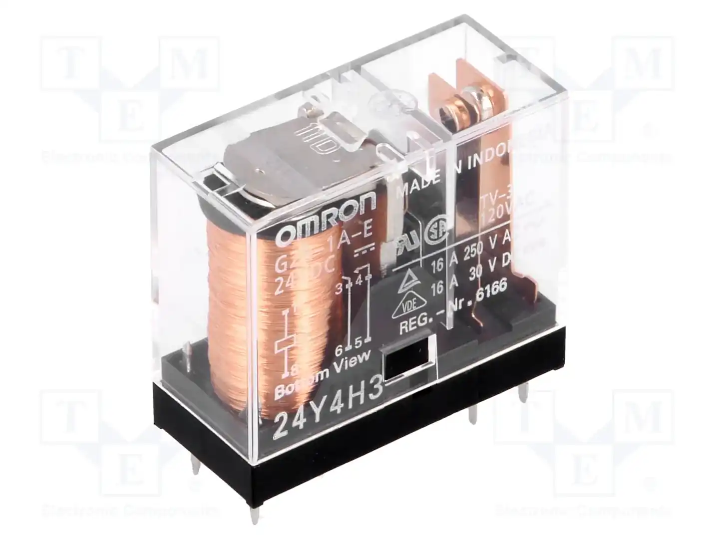 OMRON Electronic Components G2R-1A-E 24VDC — Реле электромагн. миниатюрные