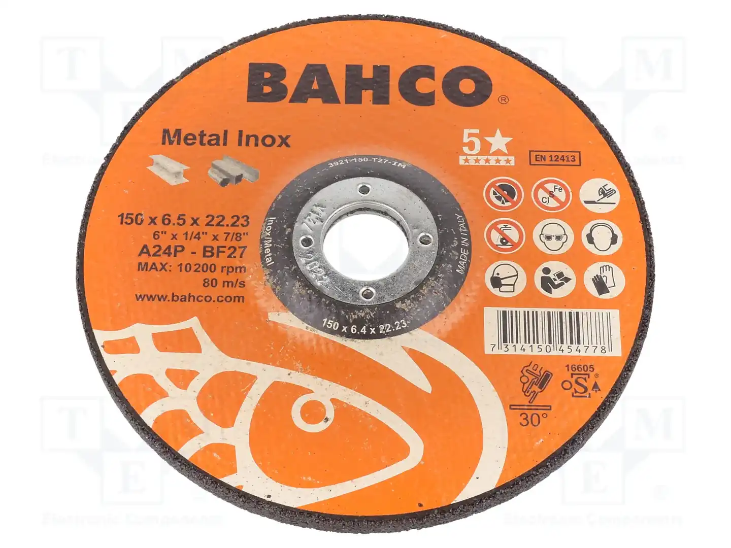 BAHCO 3921-150-T27-IM — Диски для резки и шлифовки