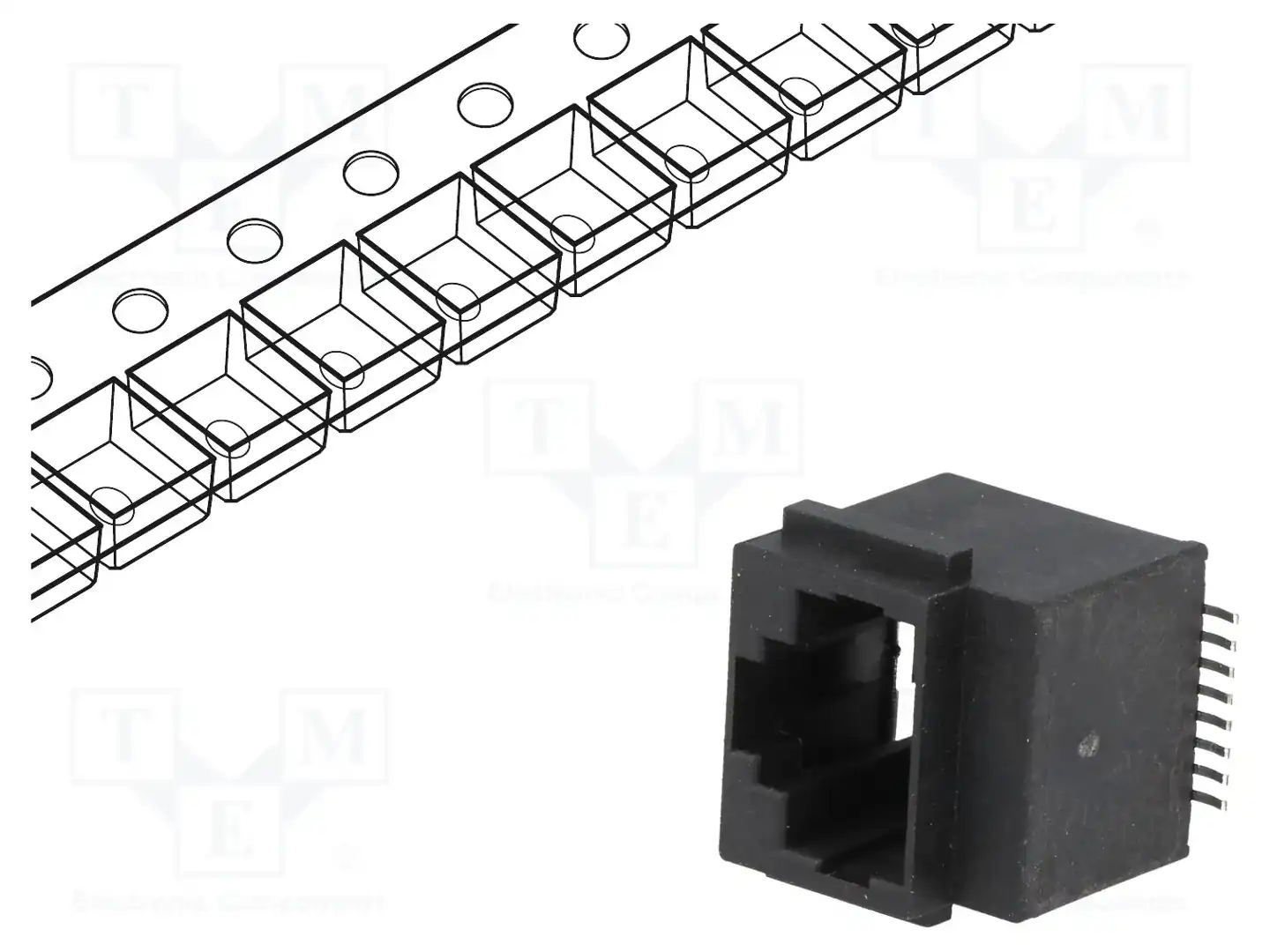 ENCITECH RJJU-88-142-E1V-021 — Разъeмы RJ