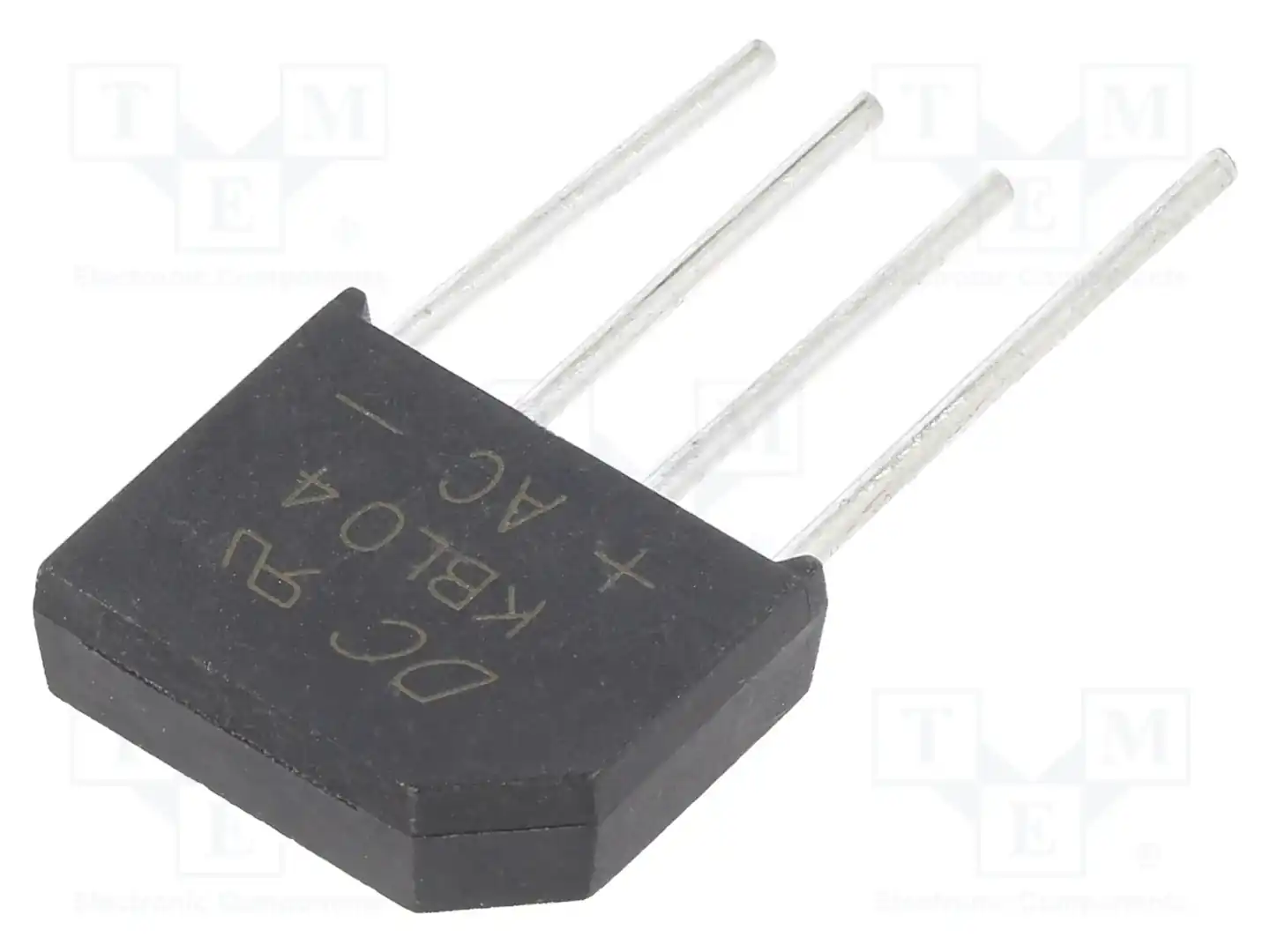 DC COMPONENTS KBL04 — Однофазные мосты диодные плоские