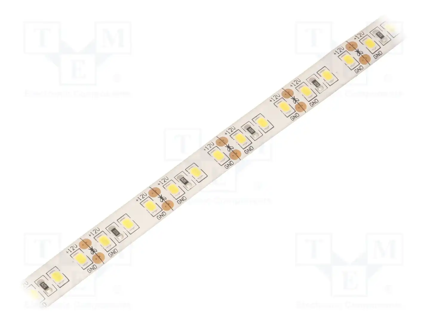 WISVA OPTOELECTRONICS HH-S120F010-2835-12 NW WHITE PCB IP65 — Источники света - светодиодные ленты