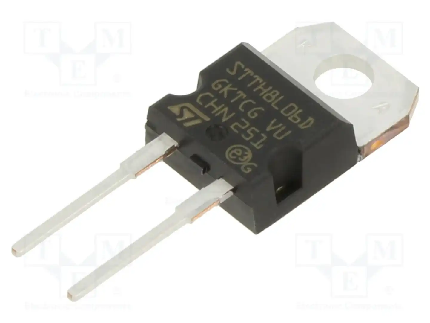 STMicroelectronics STTH8L06D — Универсальные диоды THT