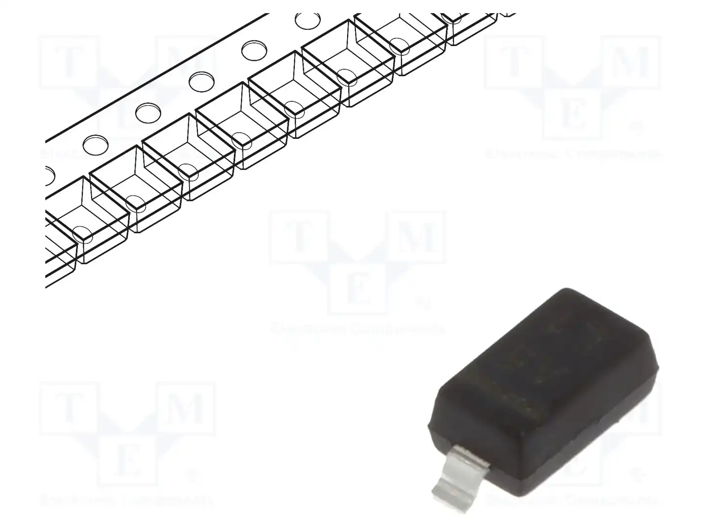 VISHAY 1N4151W-E3-08 — Универсальные диоды SMD