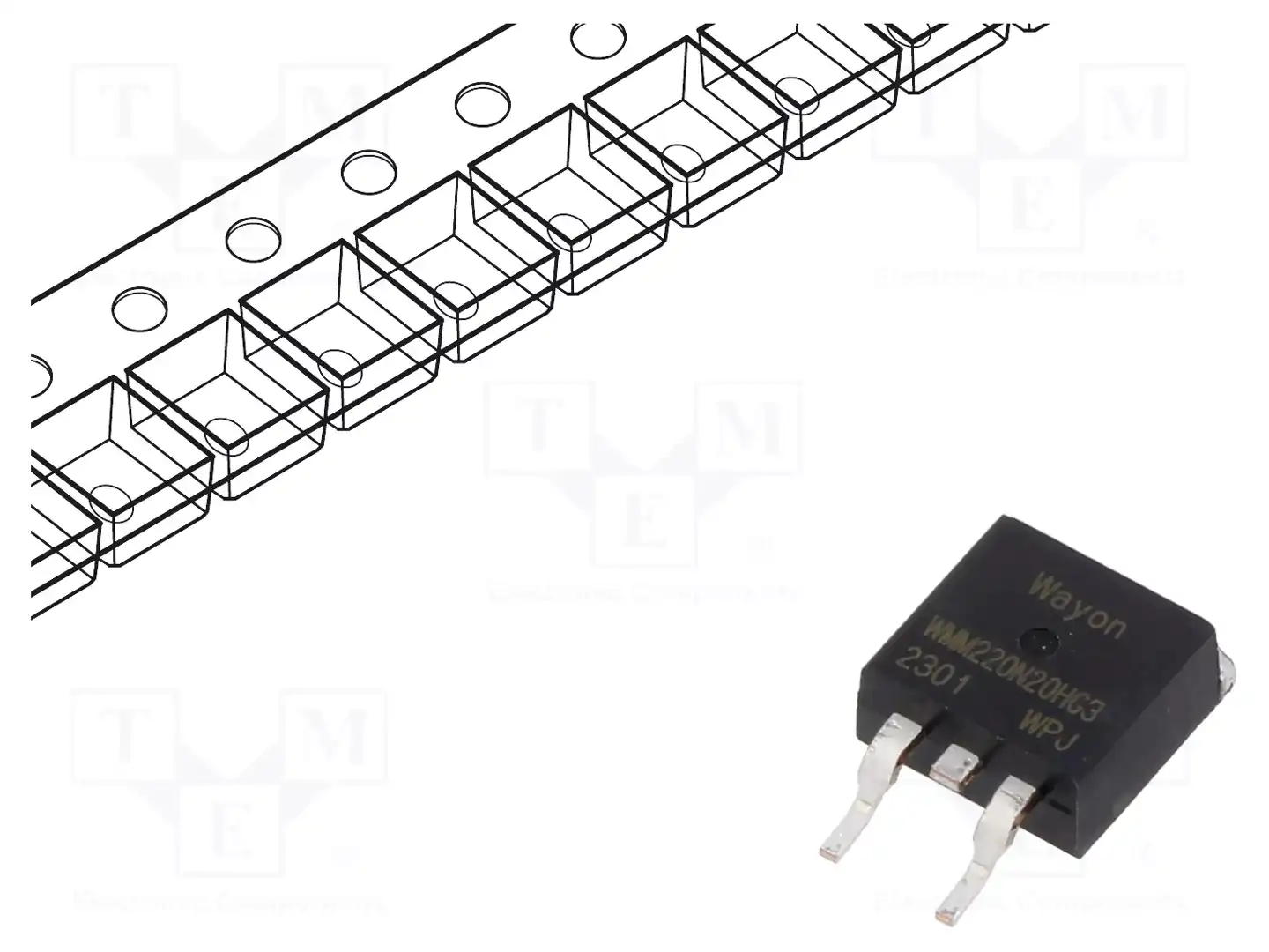 WAYON WMM220N20HG3 — Транзисторы с каналом N SMD