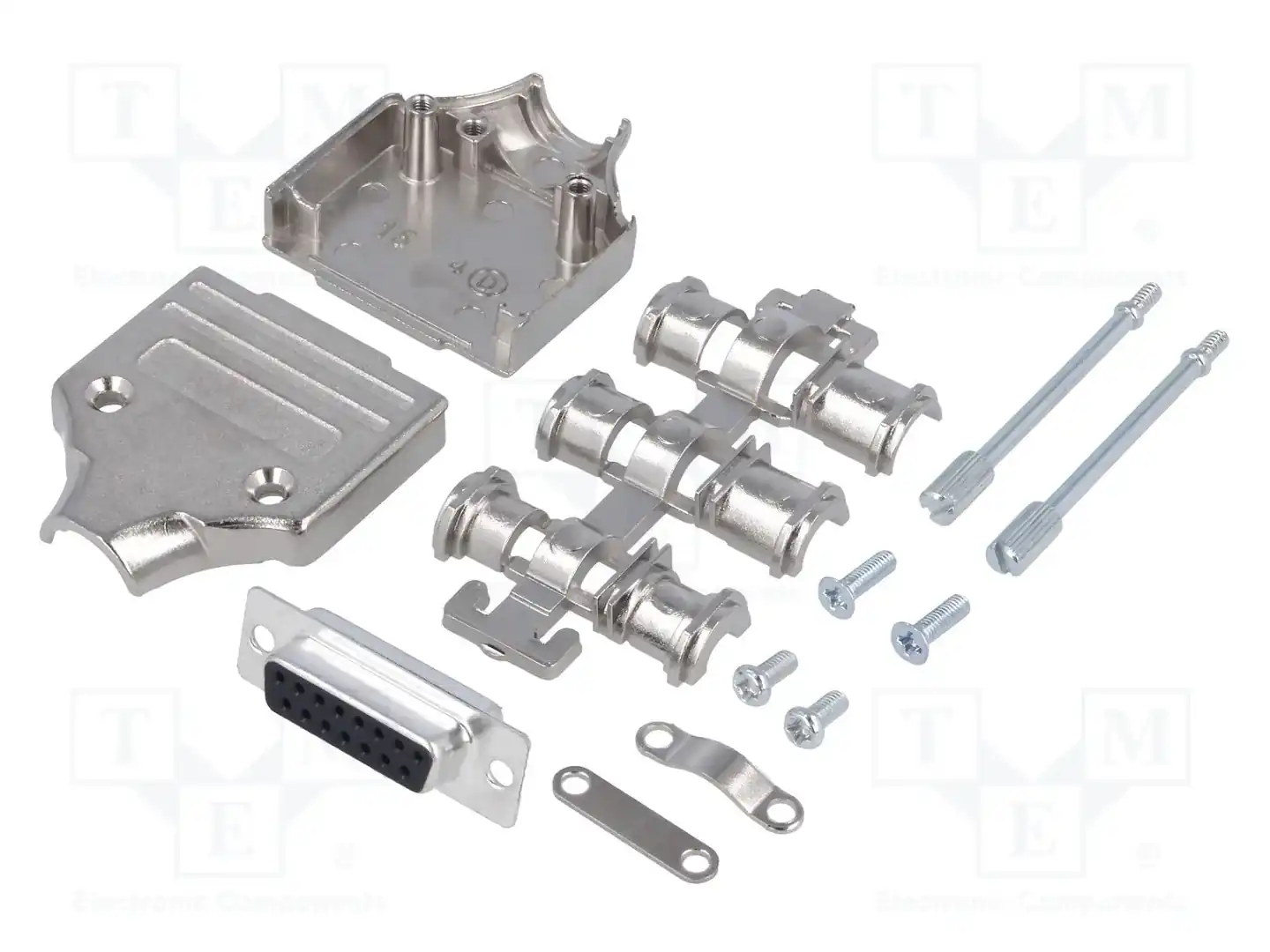 MH CONNECTORS MHDM15-DB15S-K — Комплектные штекеры D-Sub